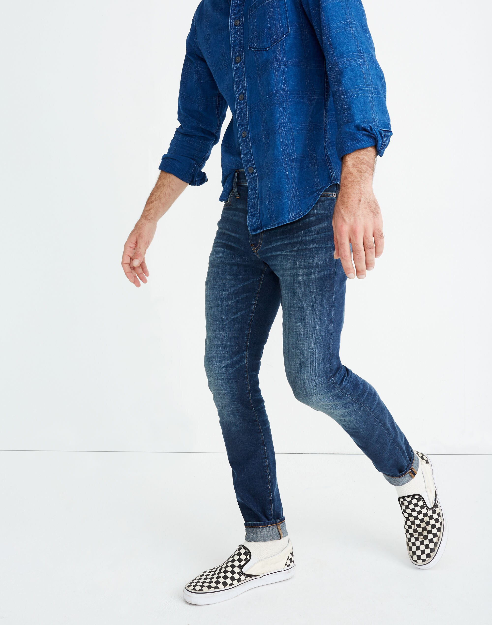 Skinny Everyday Flex Jeans in Chiswick Wash