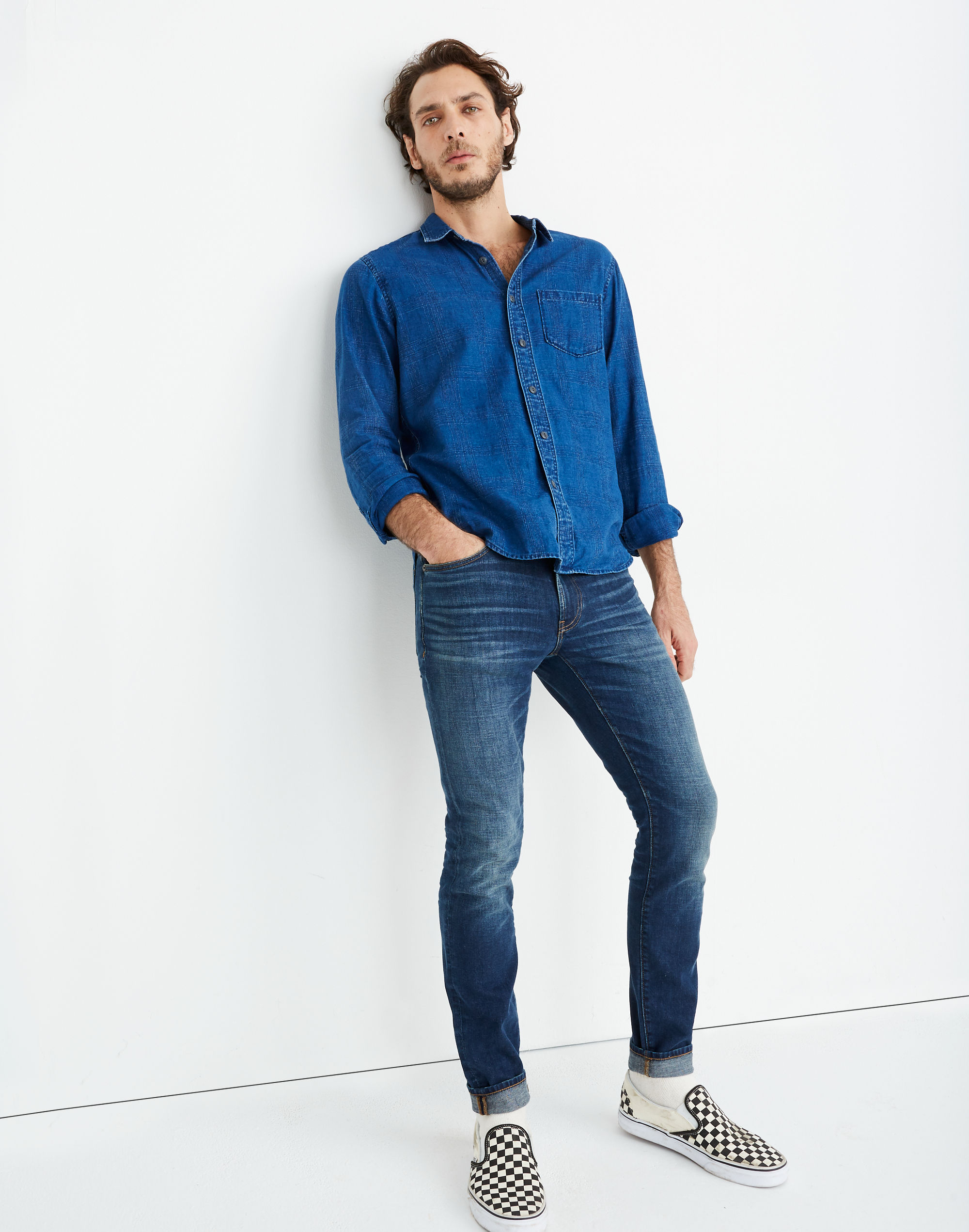 Skinny Everyday Flex Jeans in Chiswick Wash