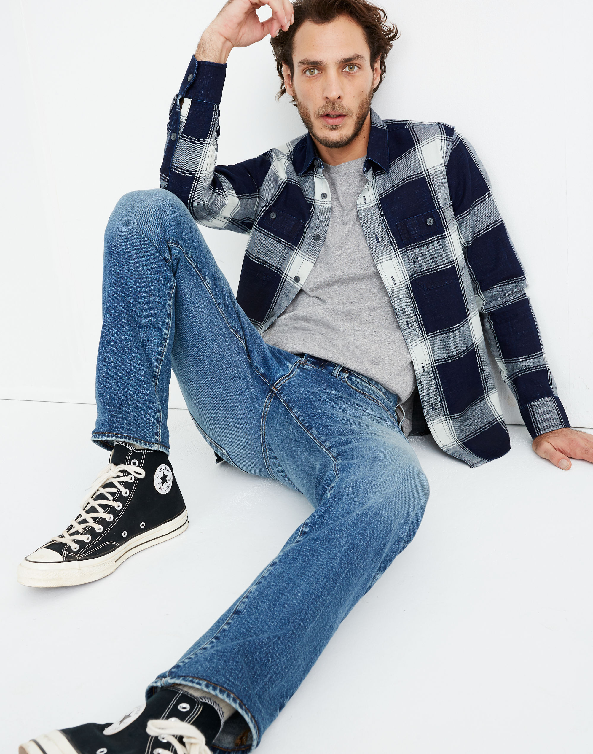 Slim Authentic Flex Jeans in Edmore Wash