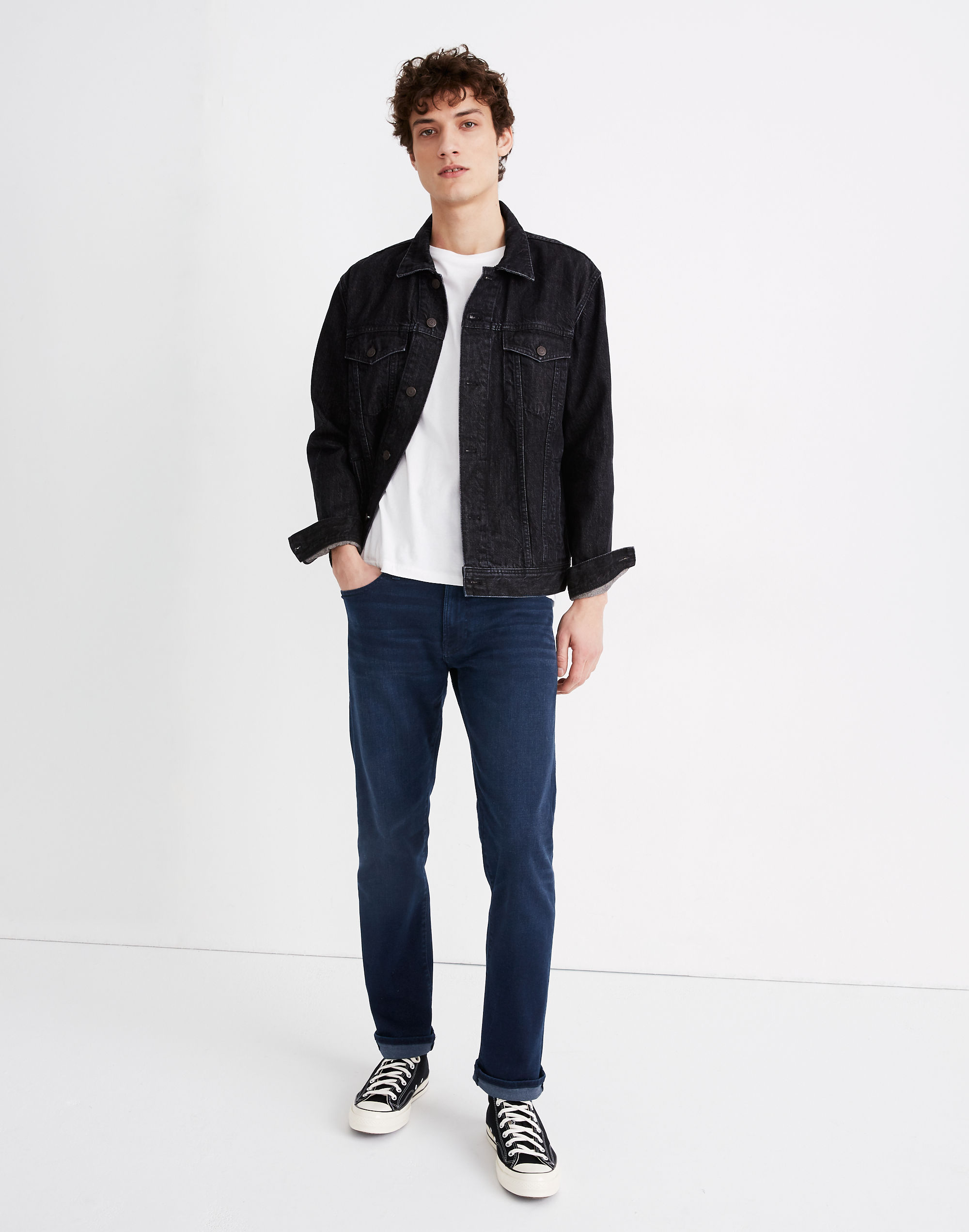 Straight Jeans in Paxson Wash