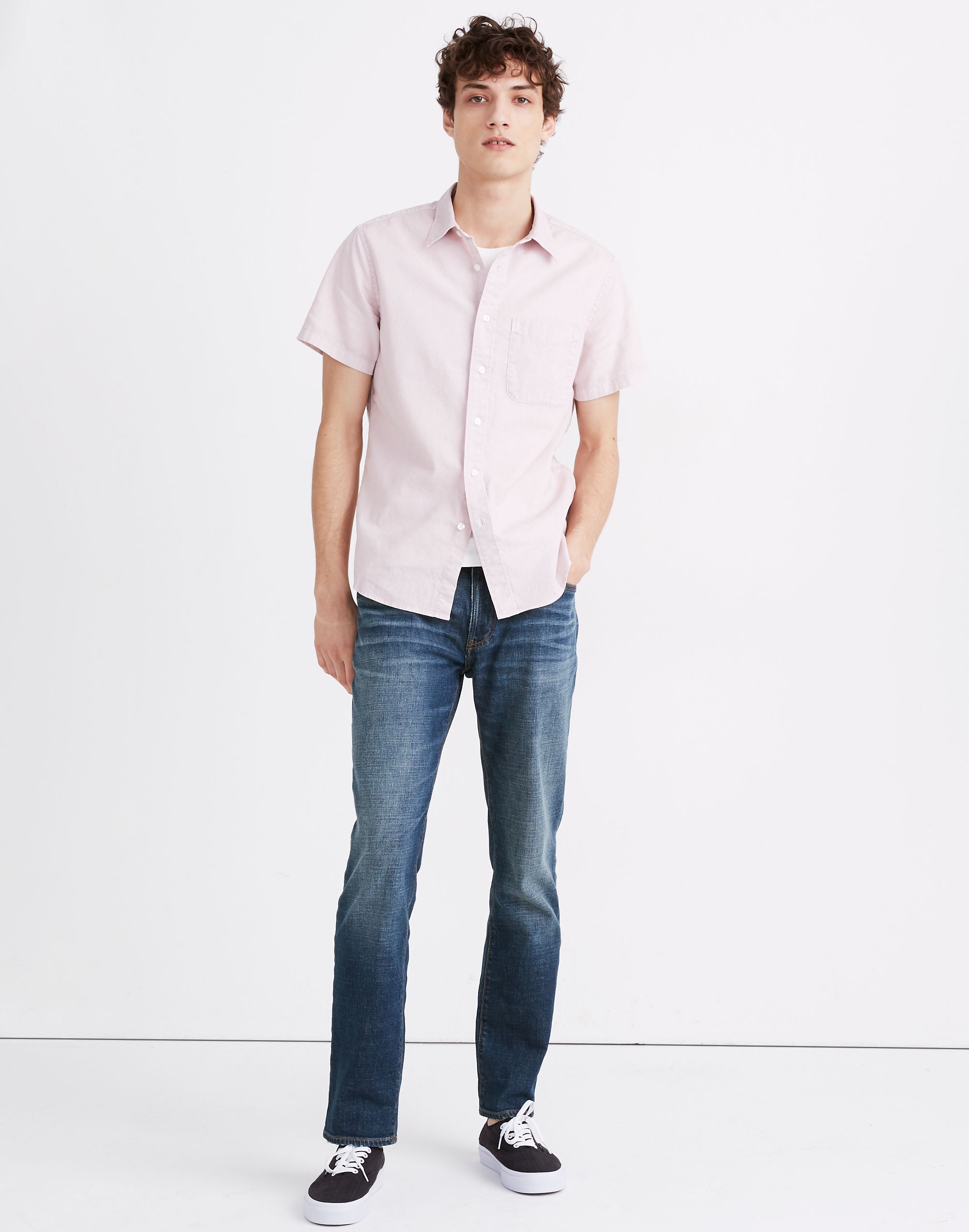 Straight Everyday Flex Jeans in Ladoga Wash