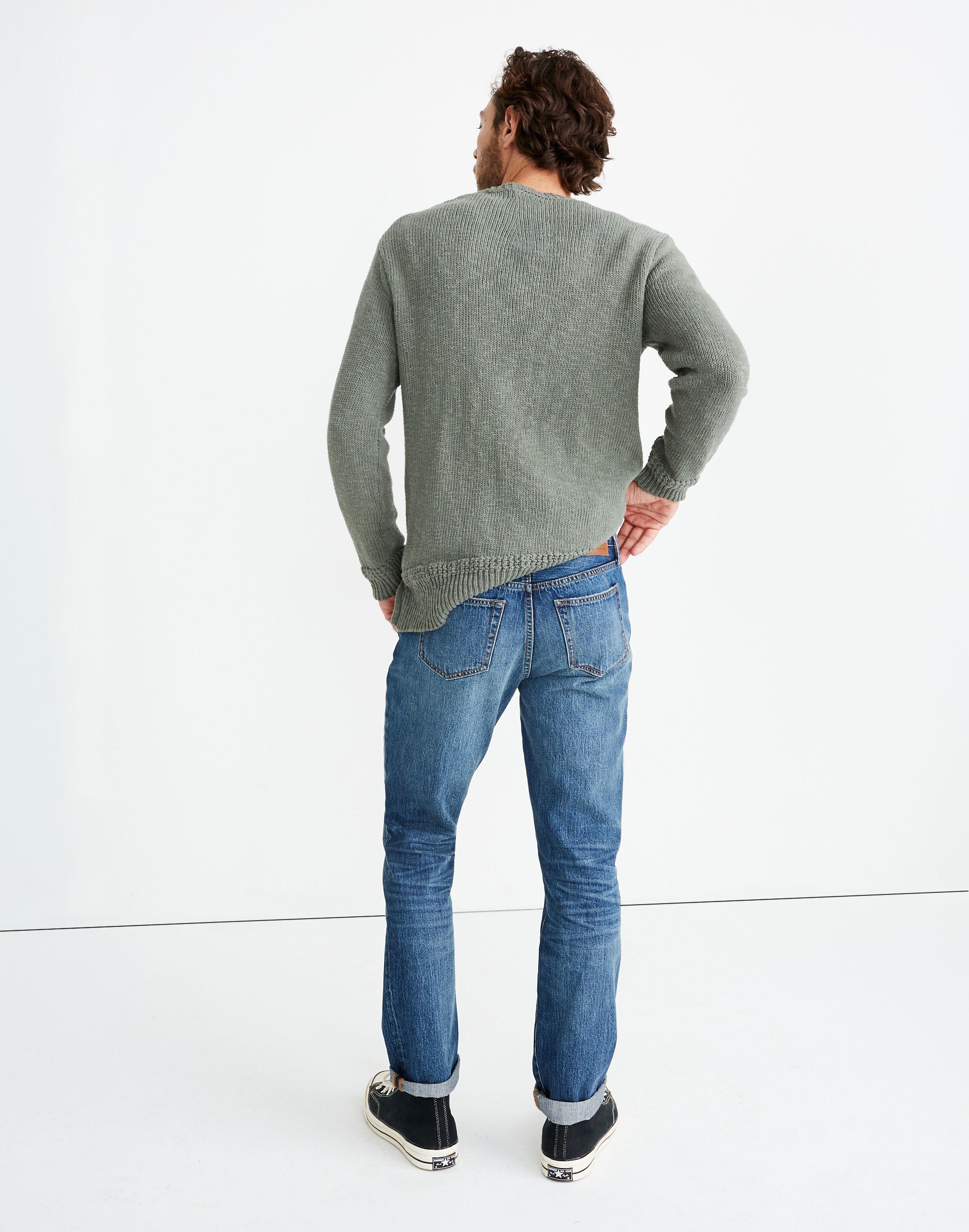 Straight Rigid Jeans in Misthaven Wash