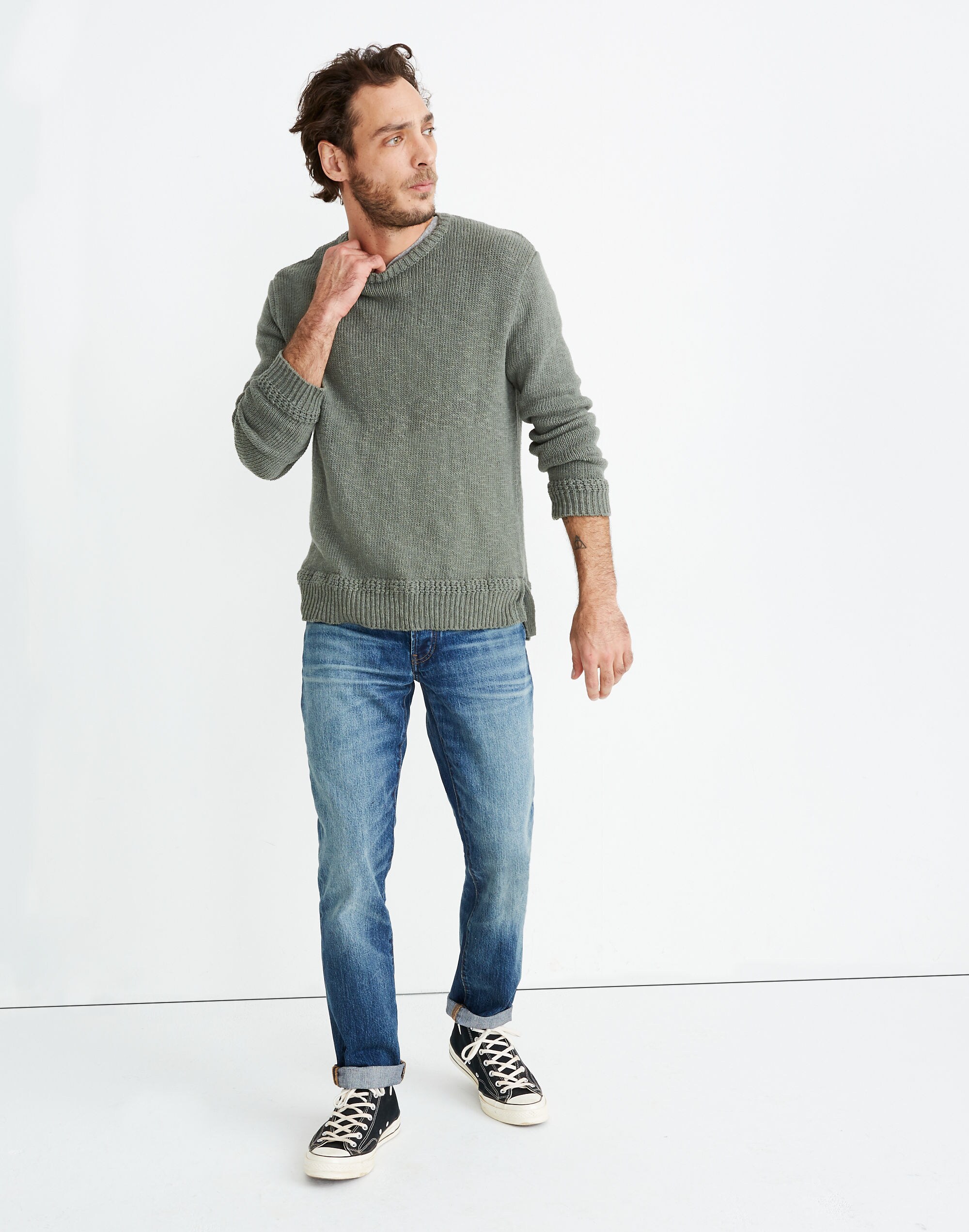 Straight Rigid Jeans in Misthaven Wash