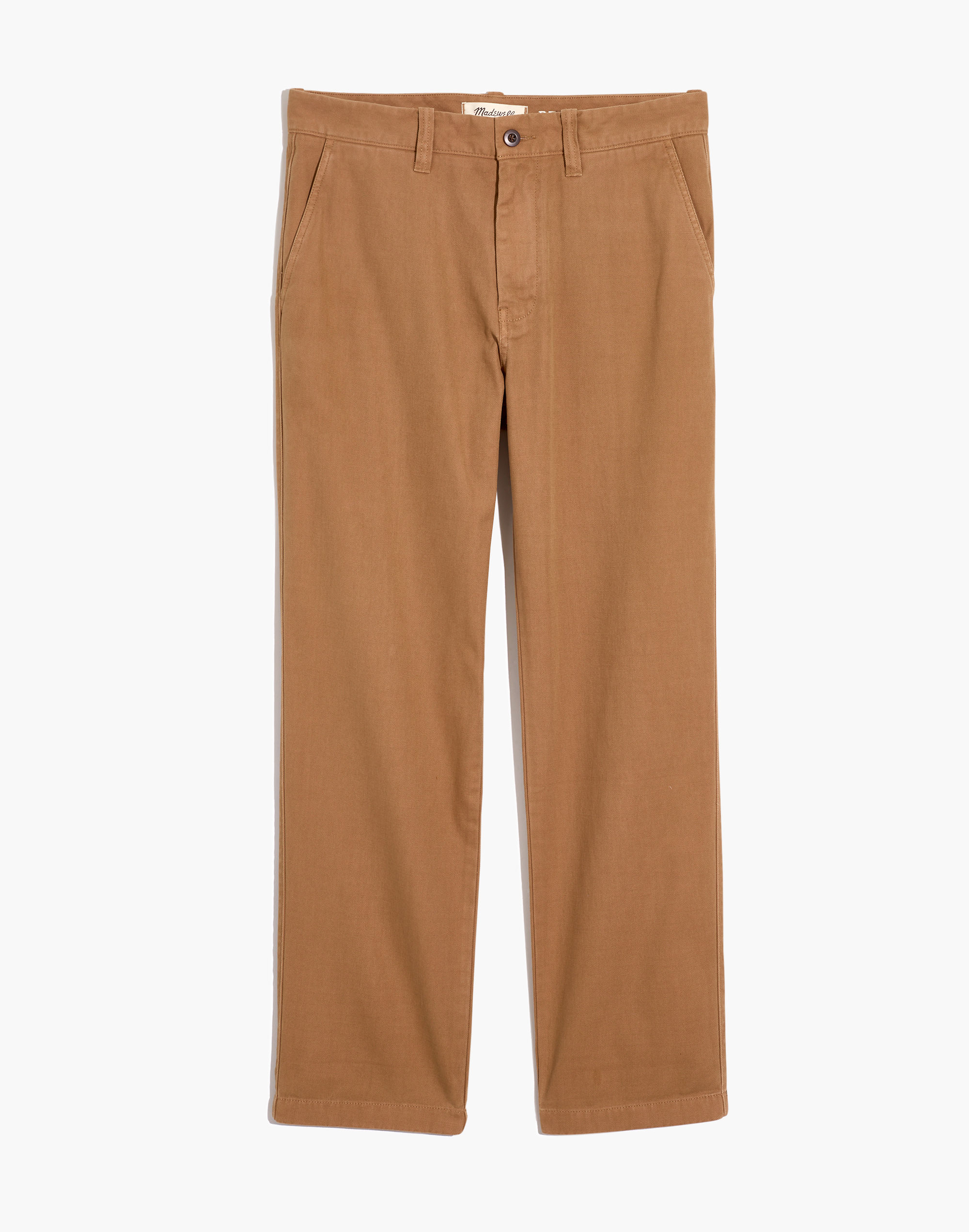 Relaxed Straight Chino Pants
