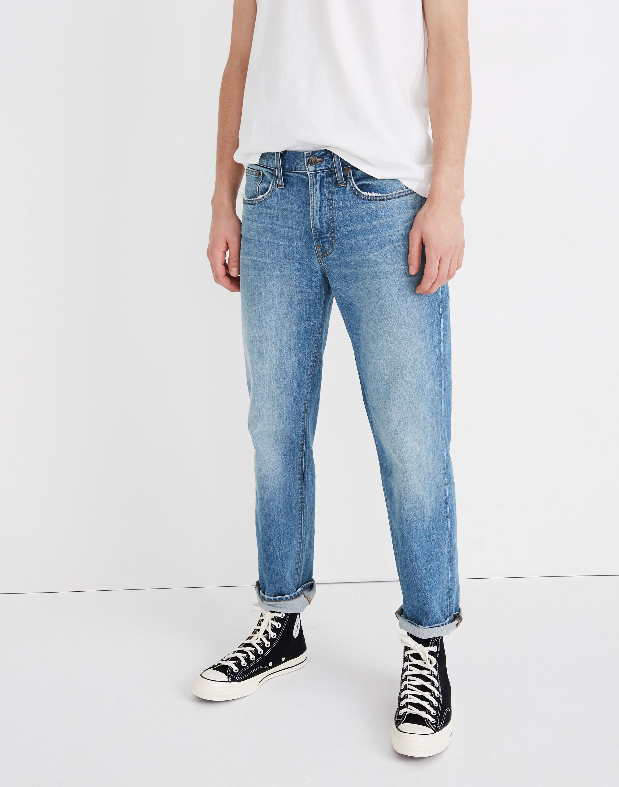 Relaxed Straight Authentic Flex Jeans in Eastchase Wash