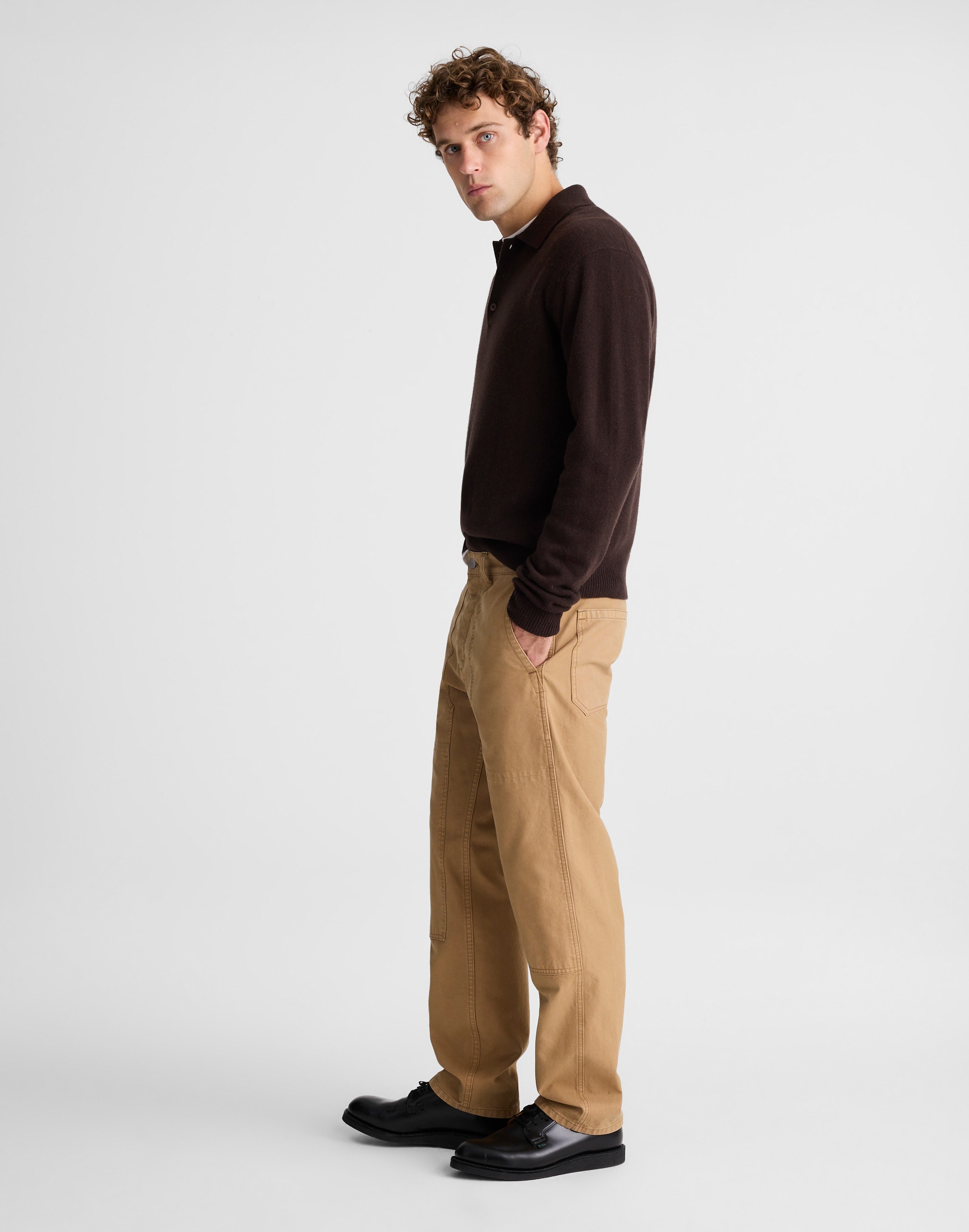 Relaxed Straight Workwear Pants