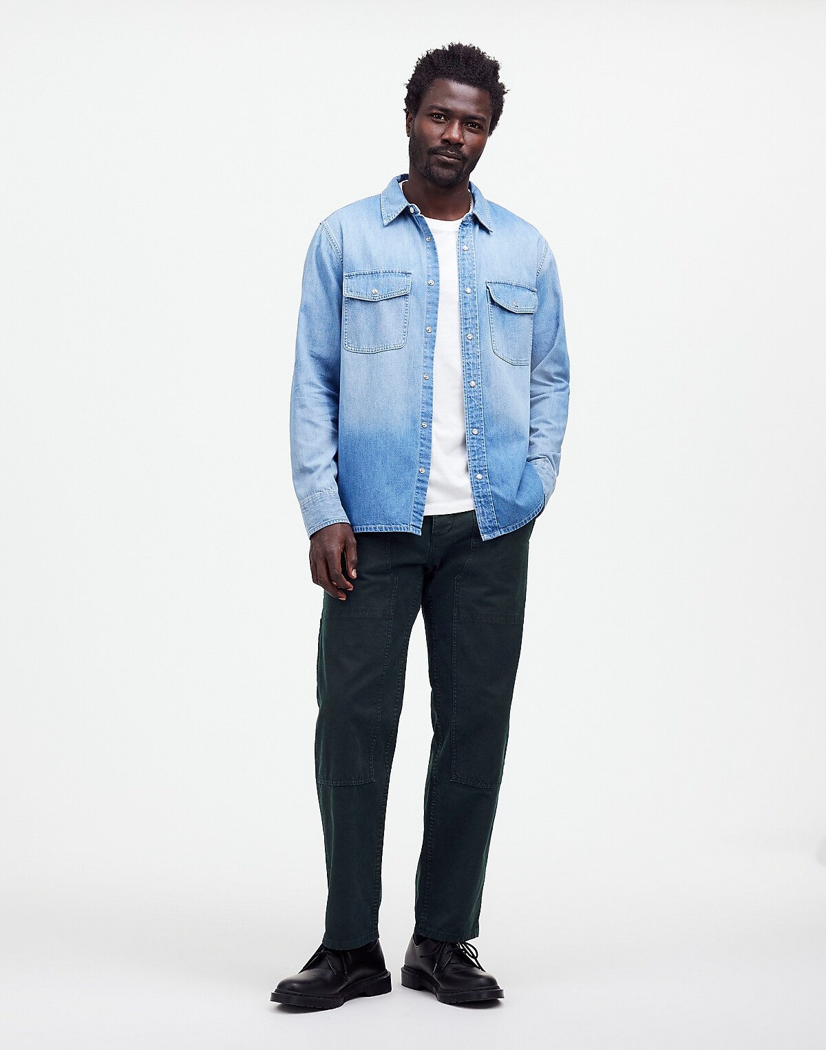 Relaxed Straight Workwear Pants