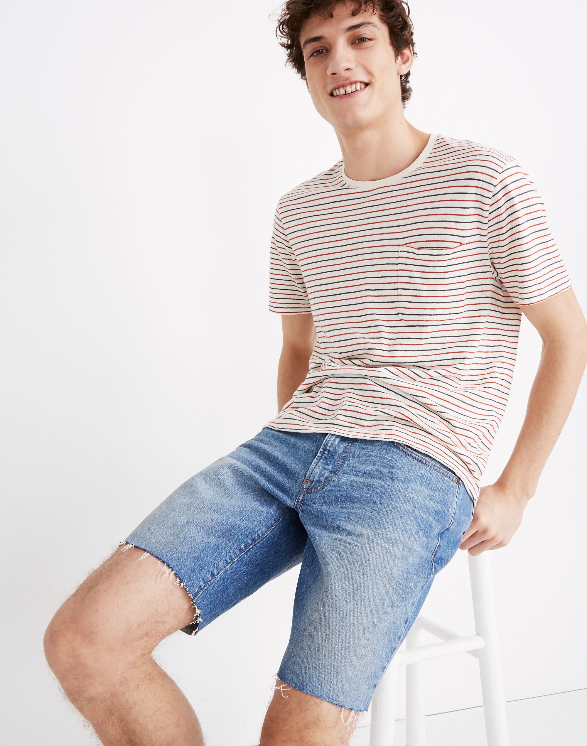 9" Denim Shorts in Eastchase Wash