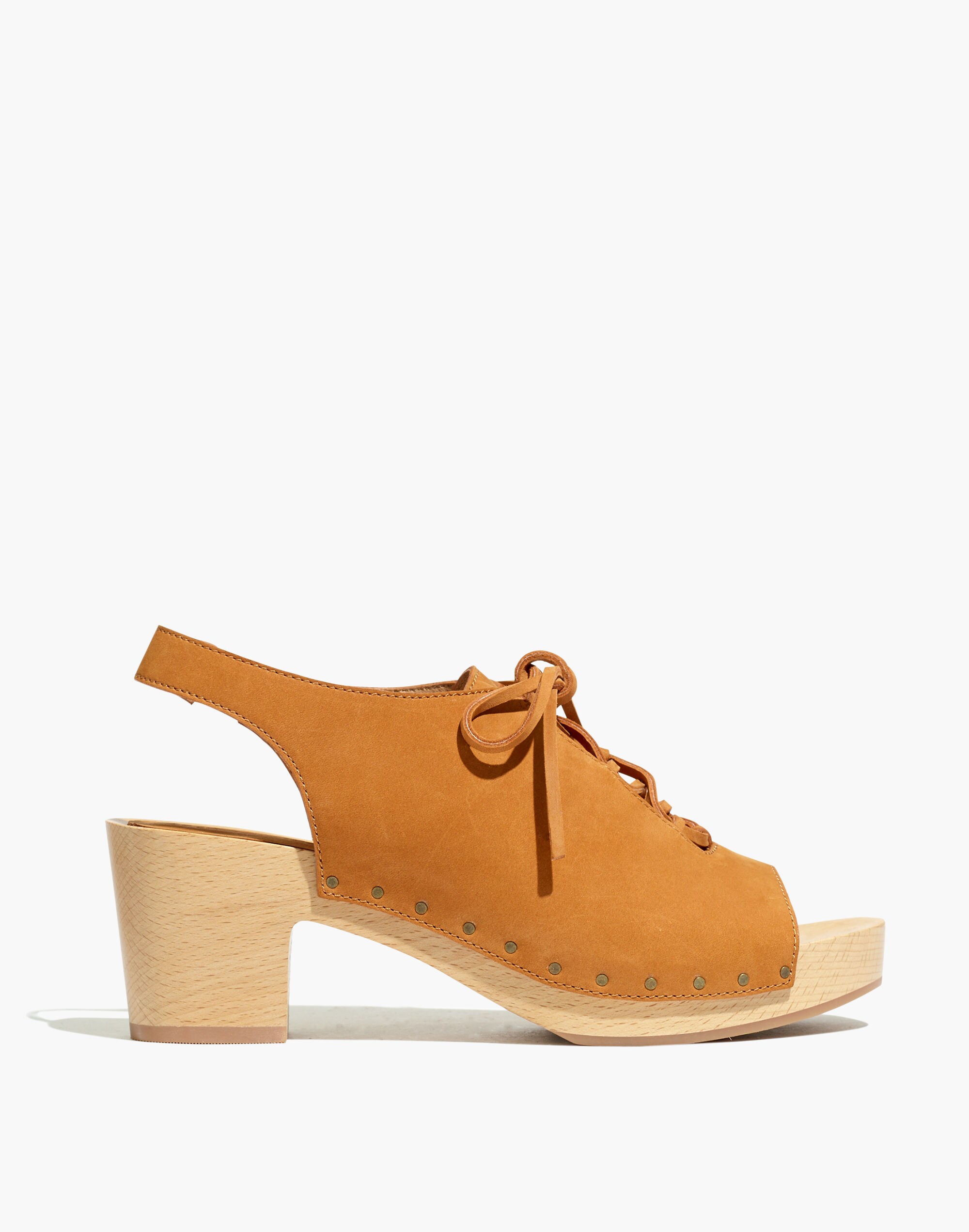 The Cecilia Lace-Up Clog