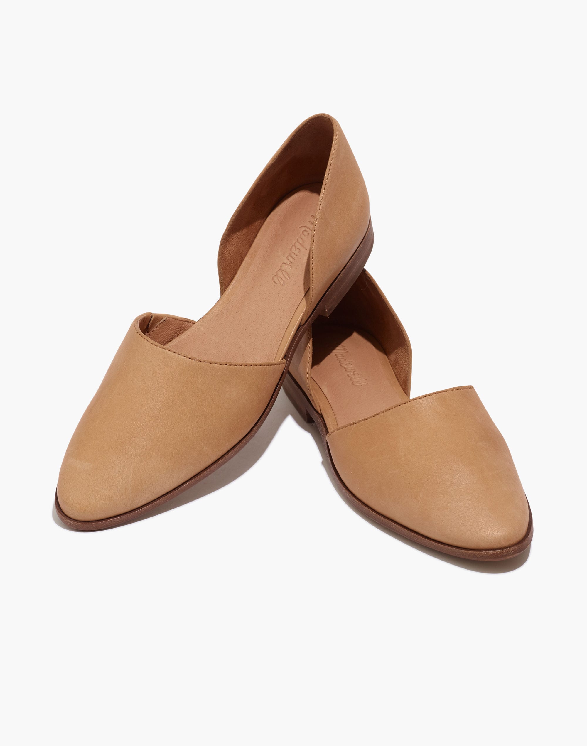The Marisa d'Orsay Flat in Leather