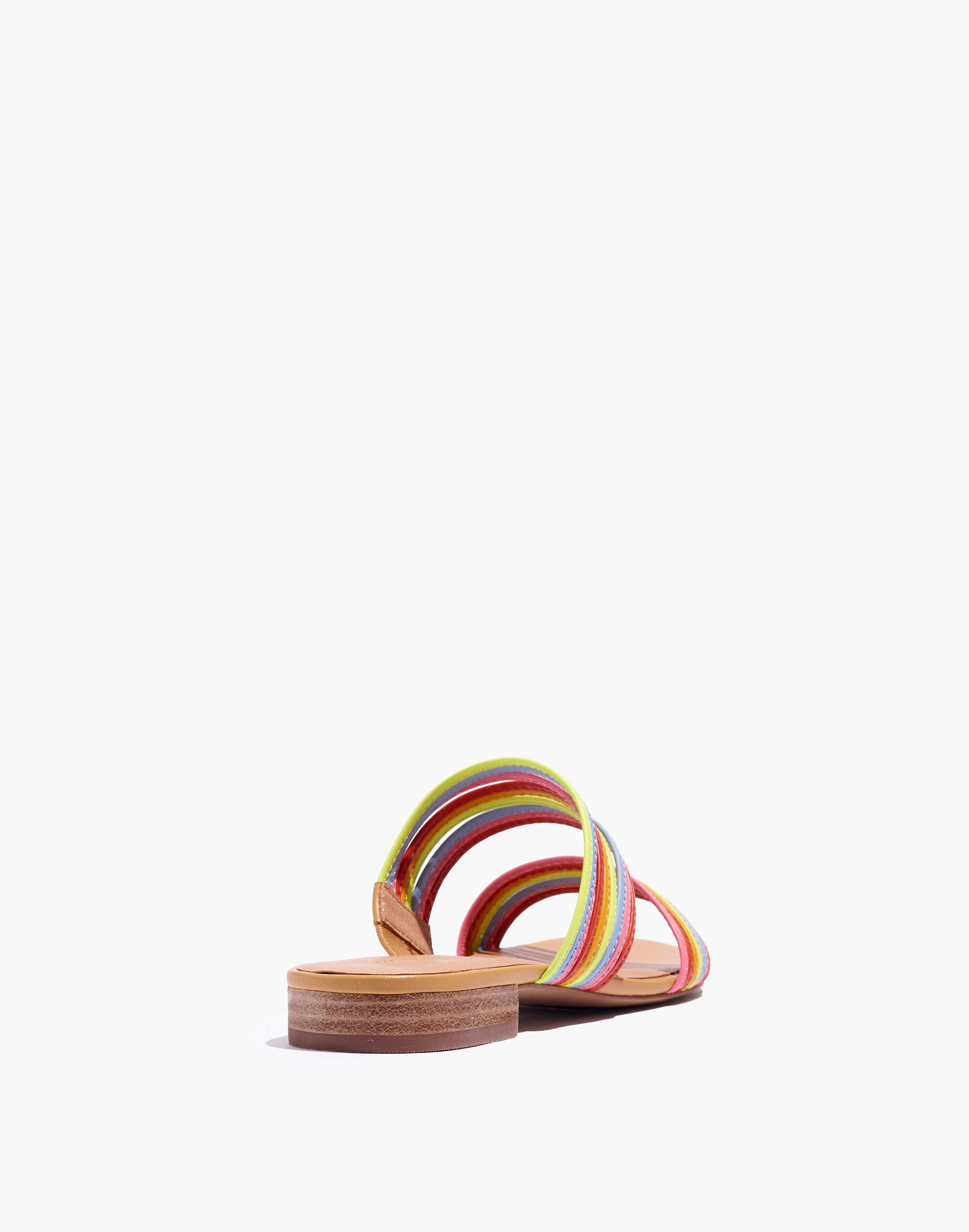 The Meg Slide Sandal in Leather