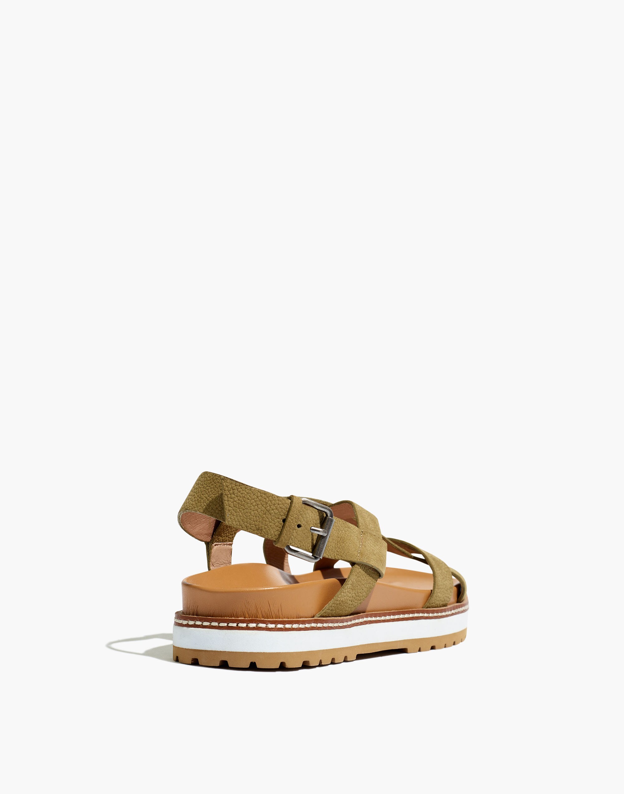 The Aubrey Sandal in Nubuck Leather