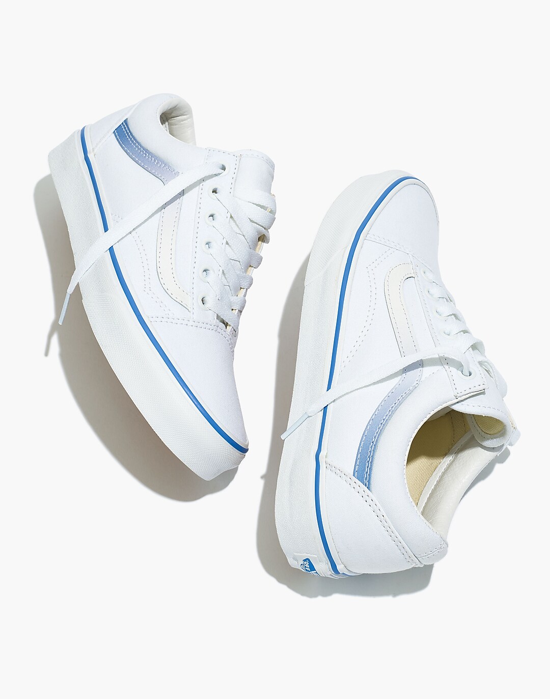 Concurso tiburón manual Madewell x Vans® Unisex Old Skool Lace-Up Sneakers in Ombre Stripe Canvas