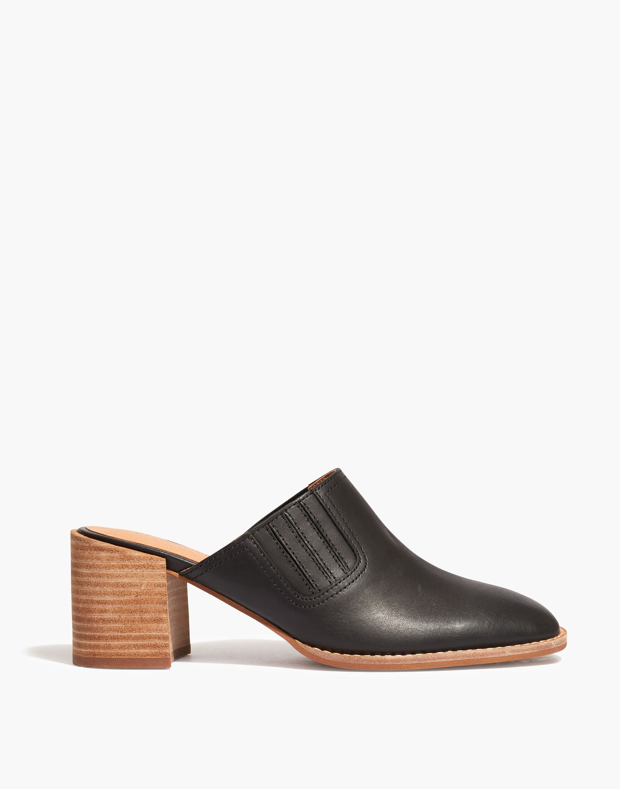 The Carey Mule in Leather