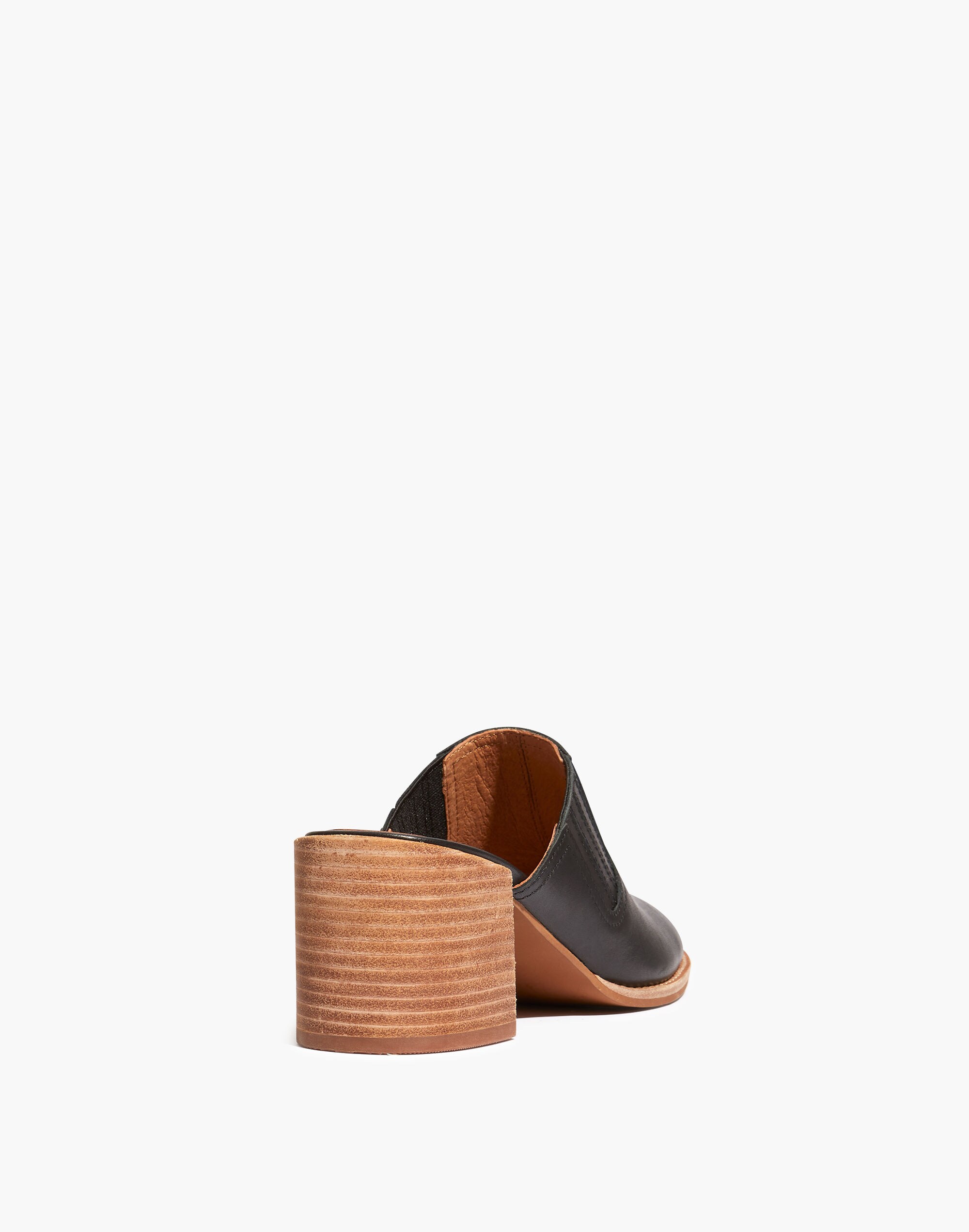 The Carey Mule in Leather