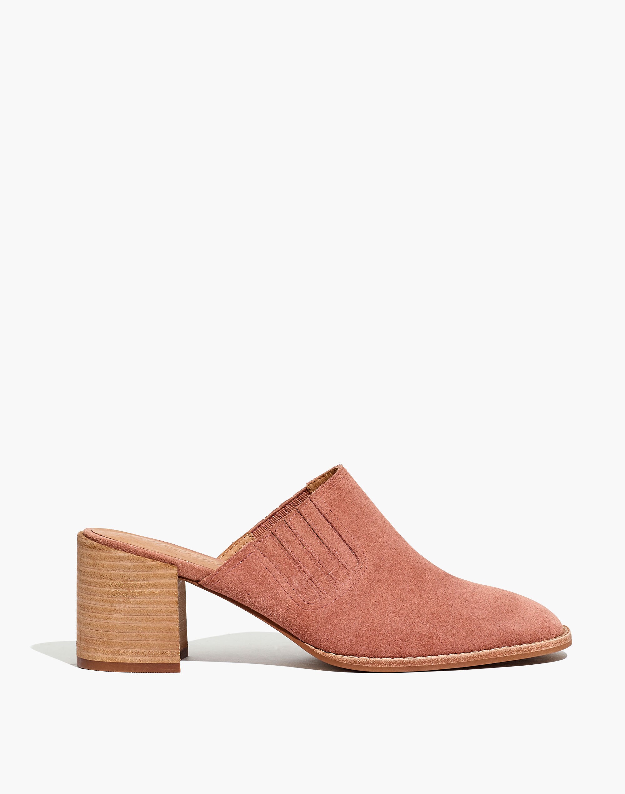 The Carey Mule in Suede