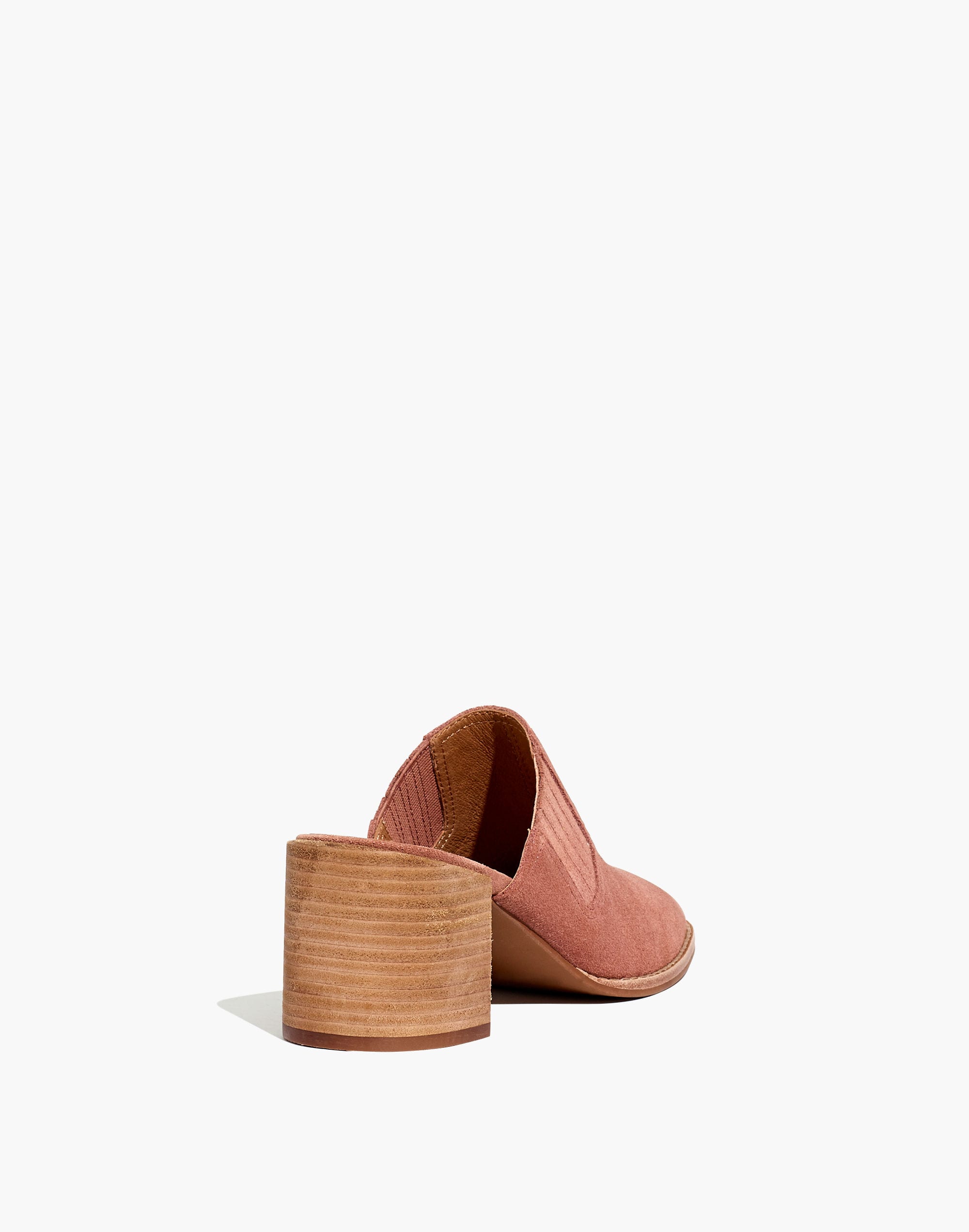 The Carey Mule in Suede