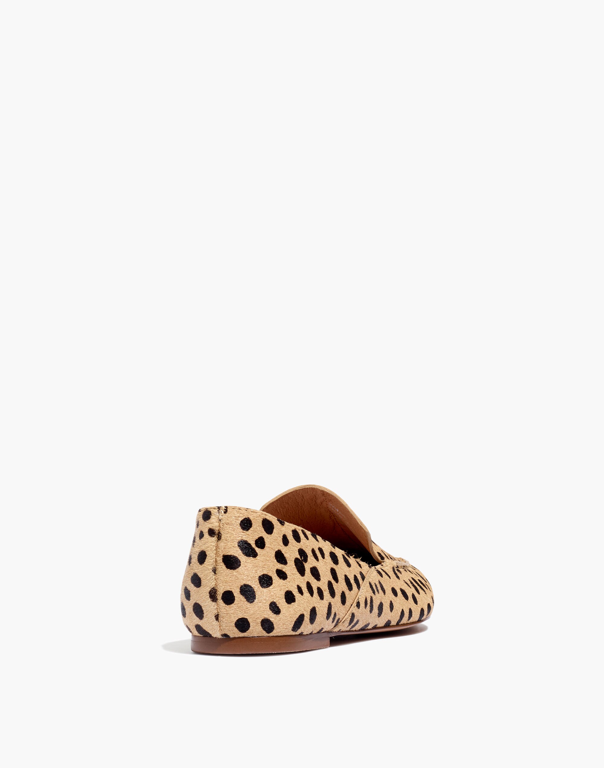 The Frances Skimmer in Dotted Calf Hair