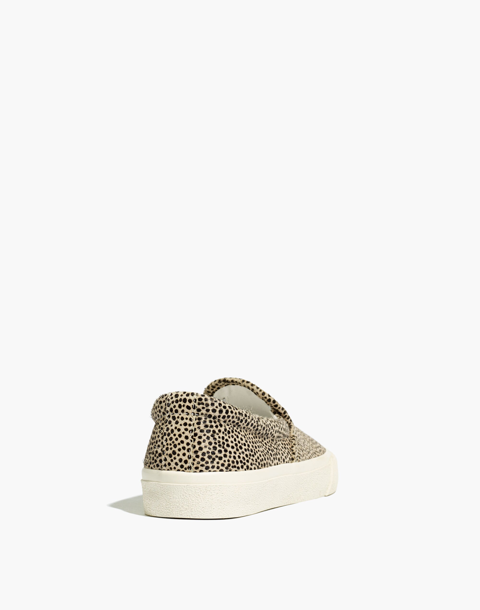 Sidewalk Slip-On Sneakers in Spotted Calf Hair