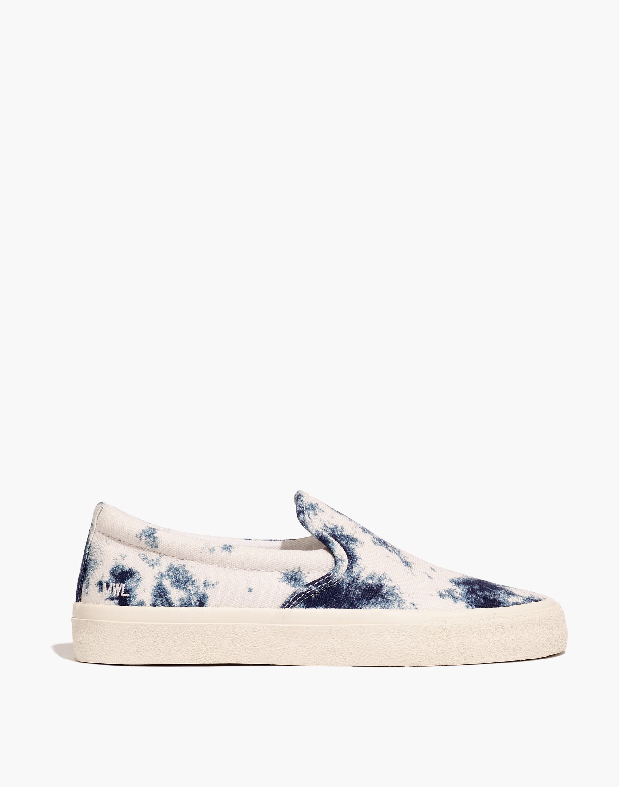 Sidewalk Slip-On Sneakers in Tie-Dyed Recycled Canvas