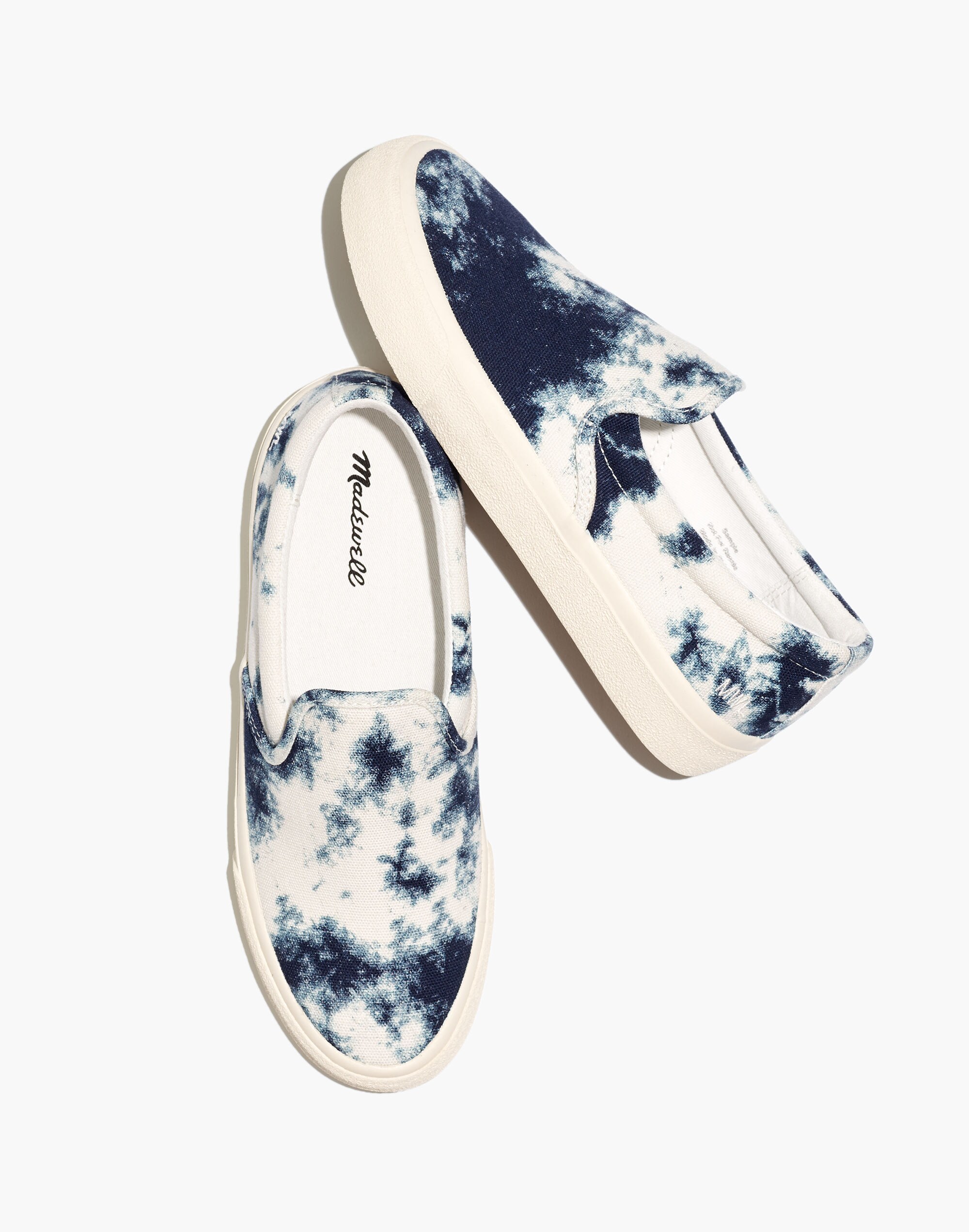 Sidewalk Slip-On Sneakers in Tie-Dyed Recycled Canvas