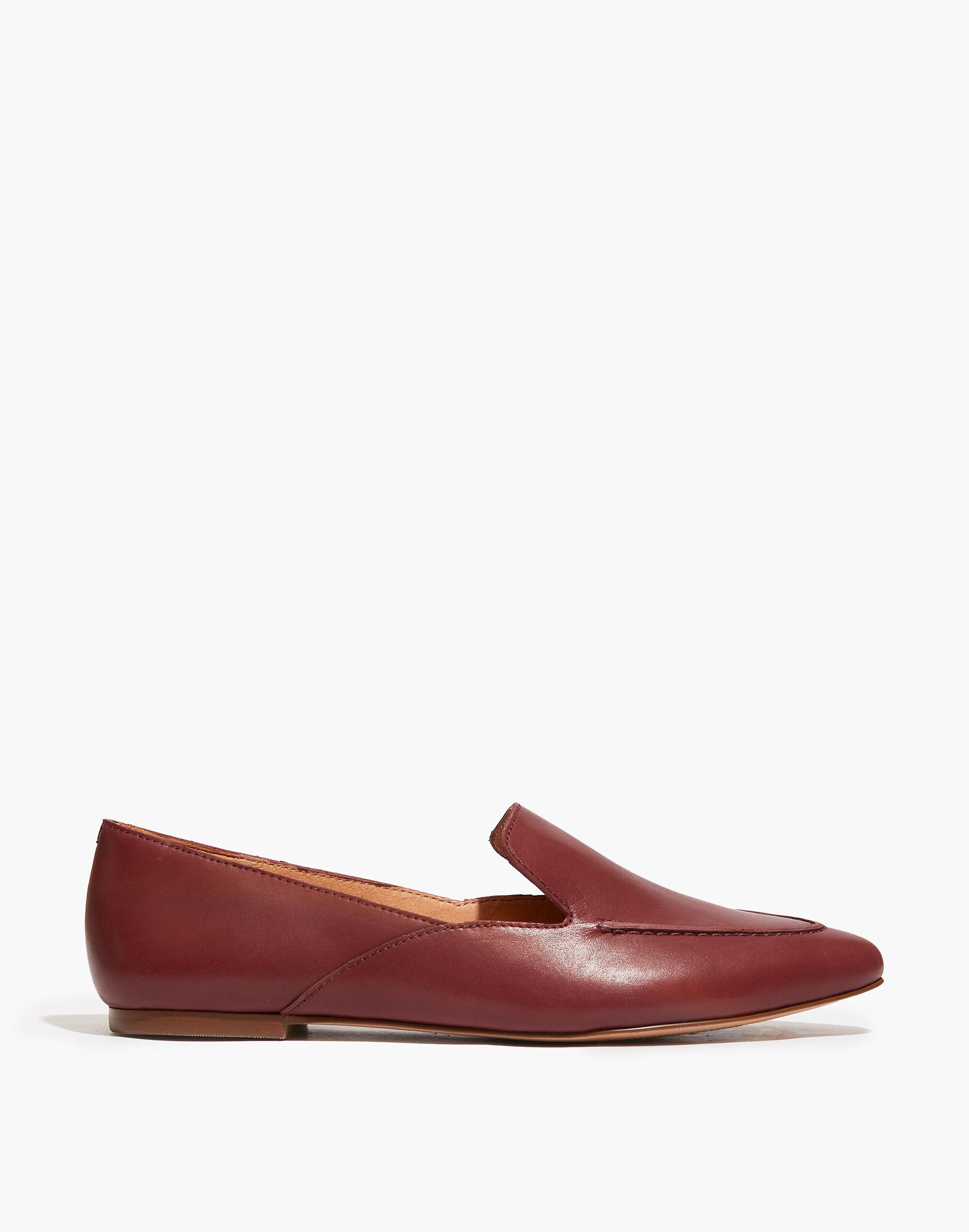 The Frances Skimmer in Leather