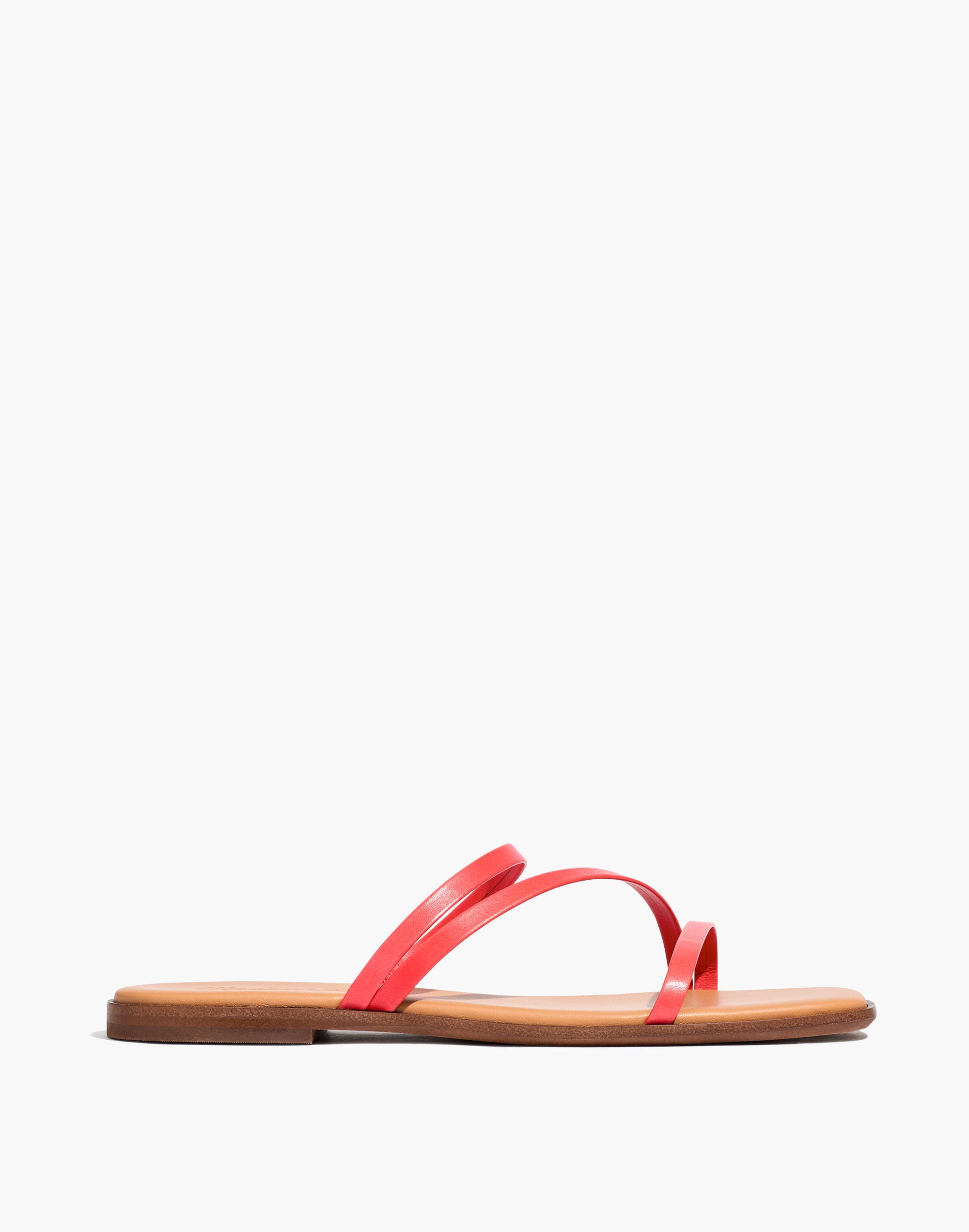 The Lyra Slide Sandal in Leather