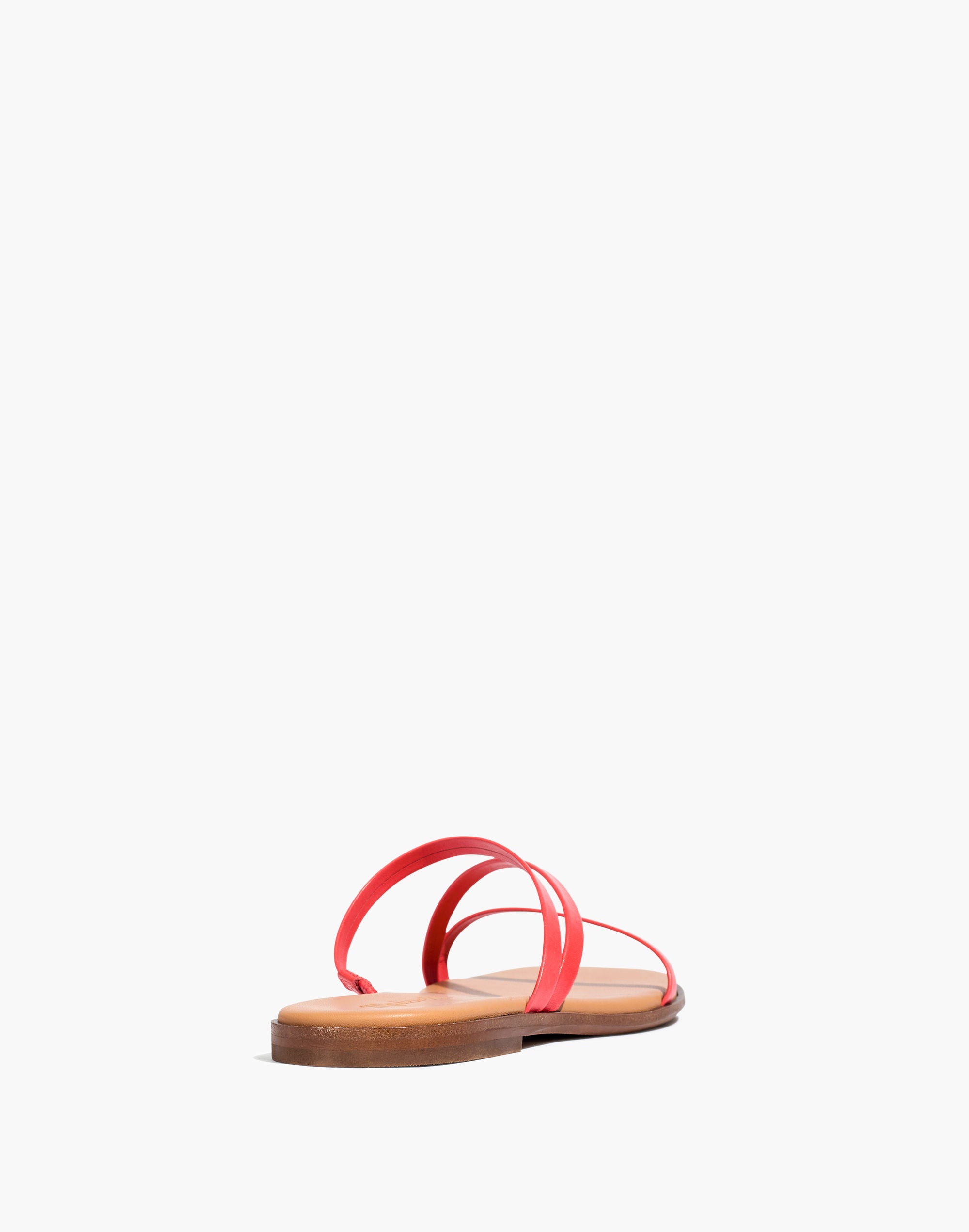 The Lyra Slide Sandal in Leather