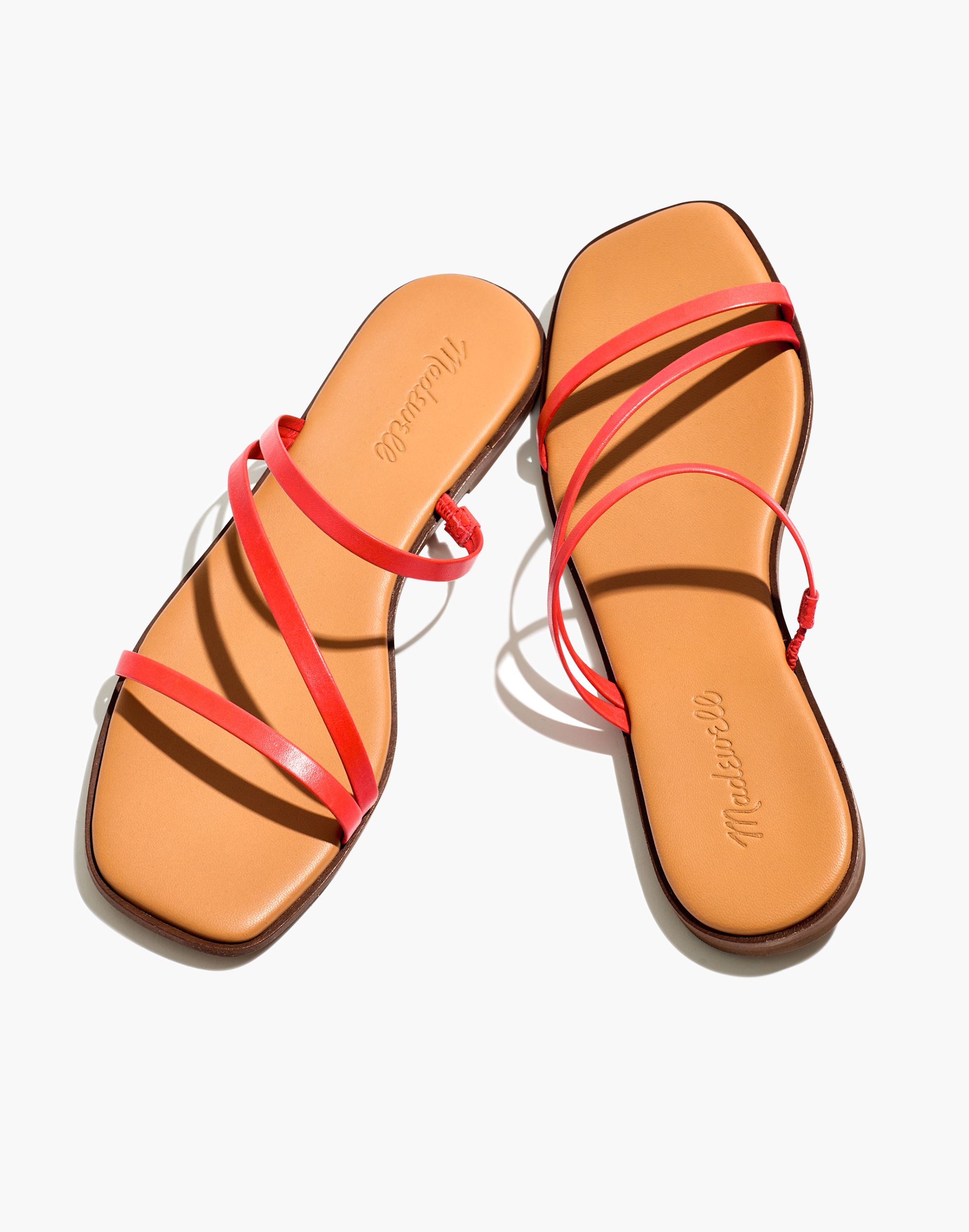 The Lyra Slide Sandal in Leather