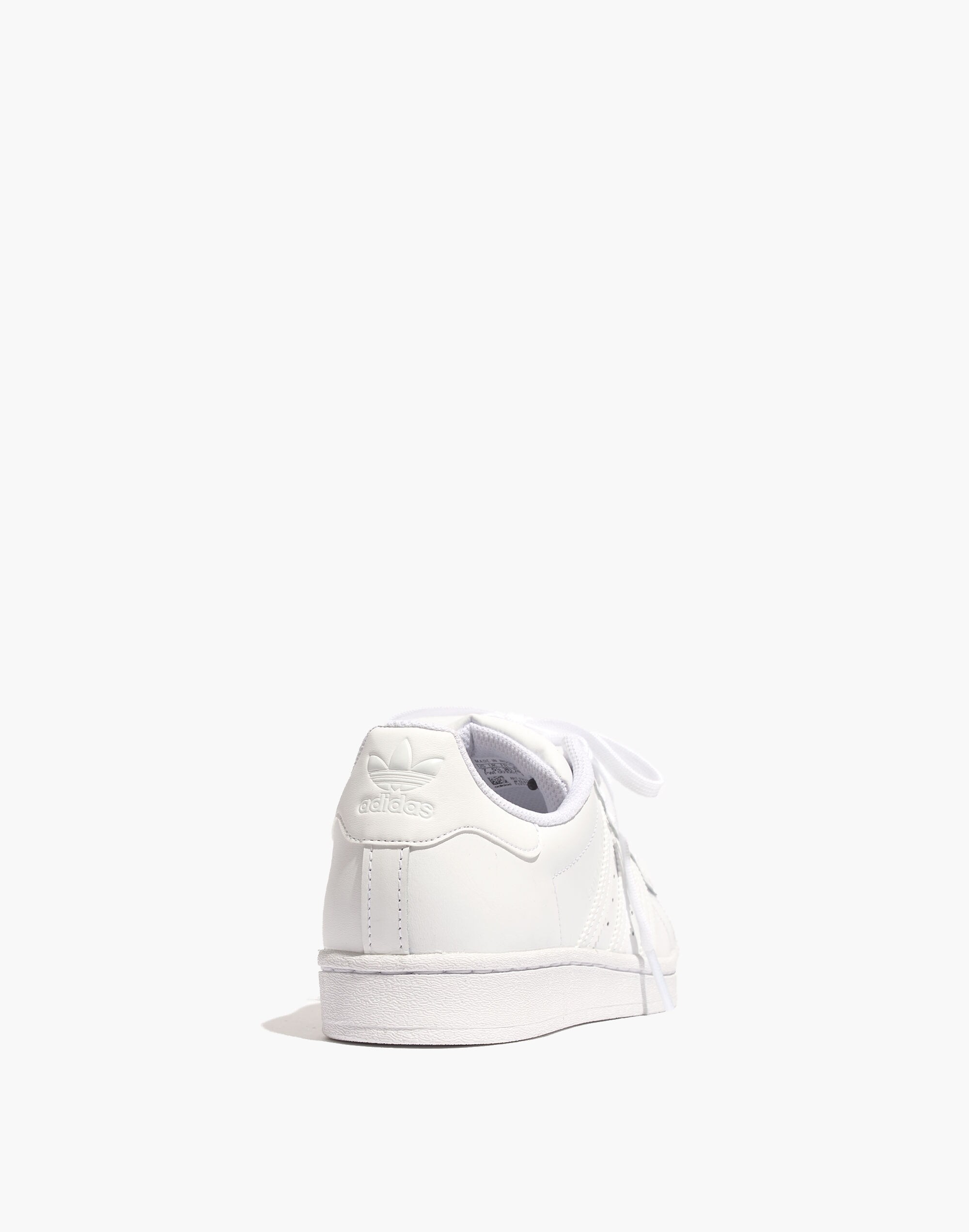 Adidas&reg; Superstar Lace-Up Sneakers in White