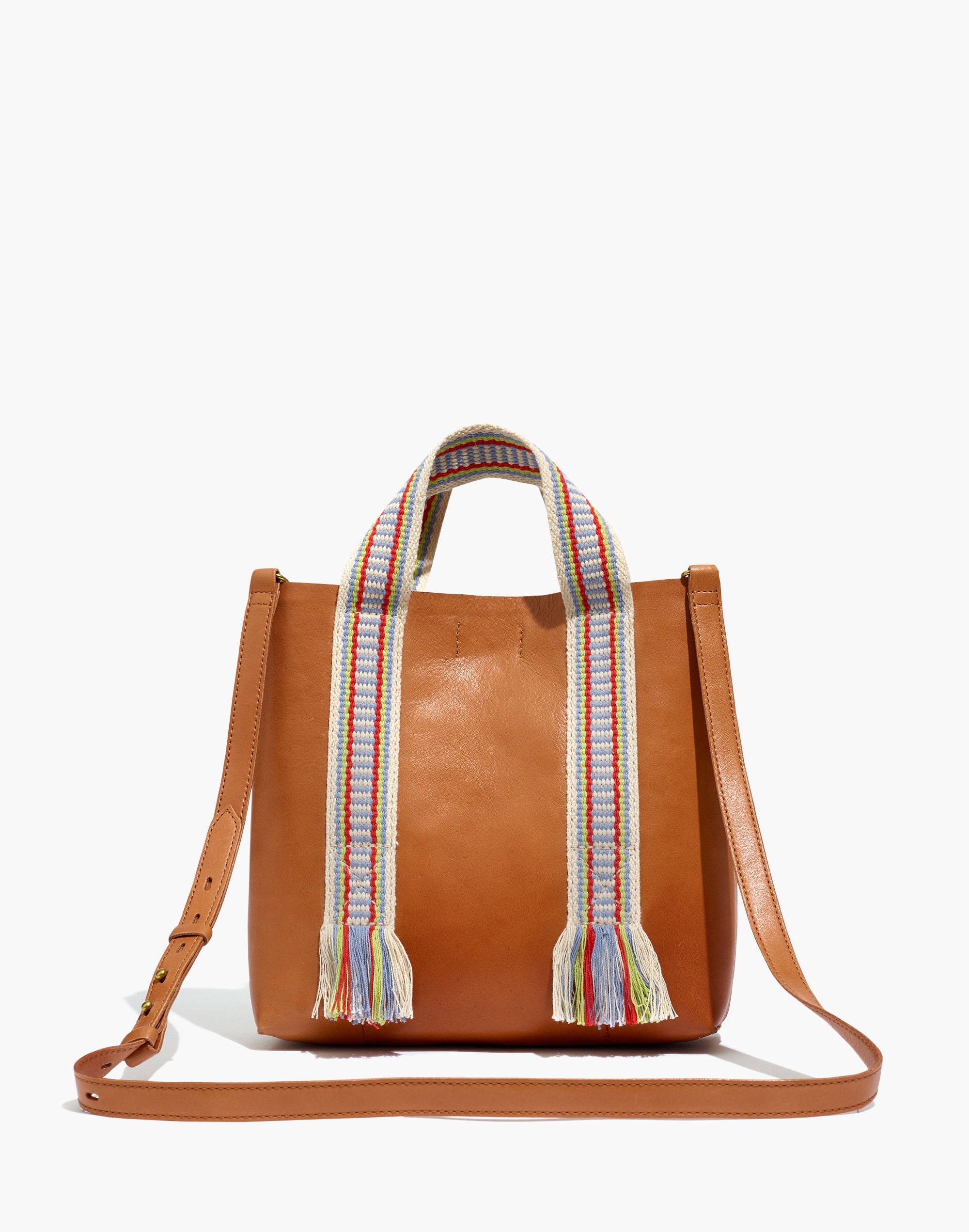 the small transport crossbody: woven handle edition