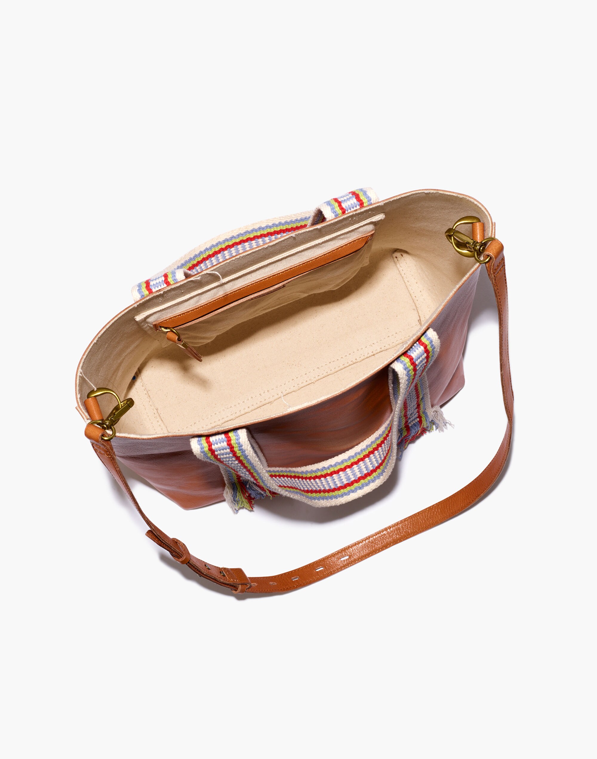 The Medium Transport Tote: Woven Handle Edition