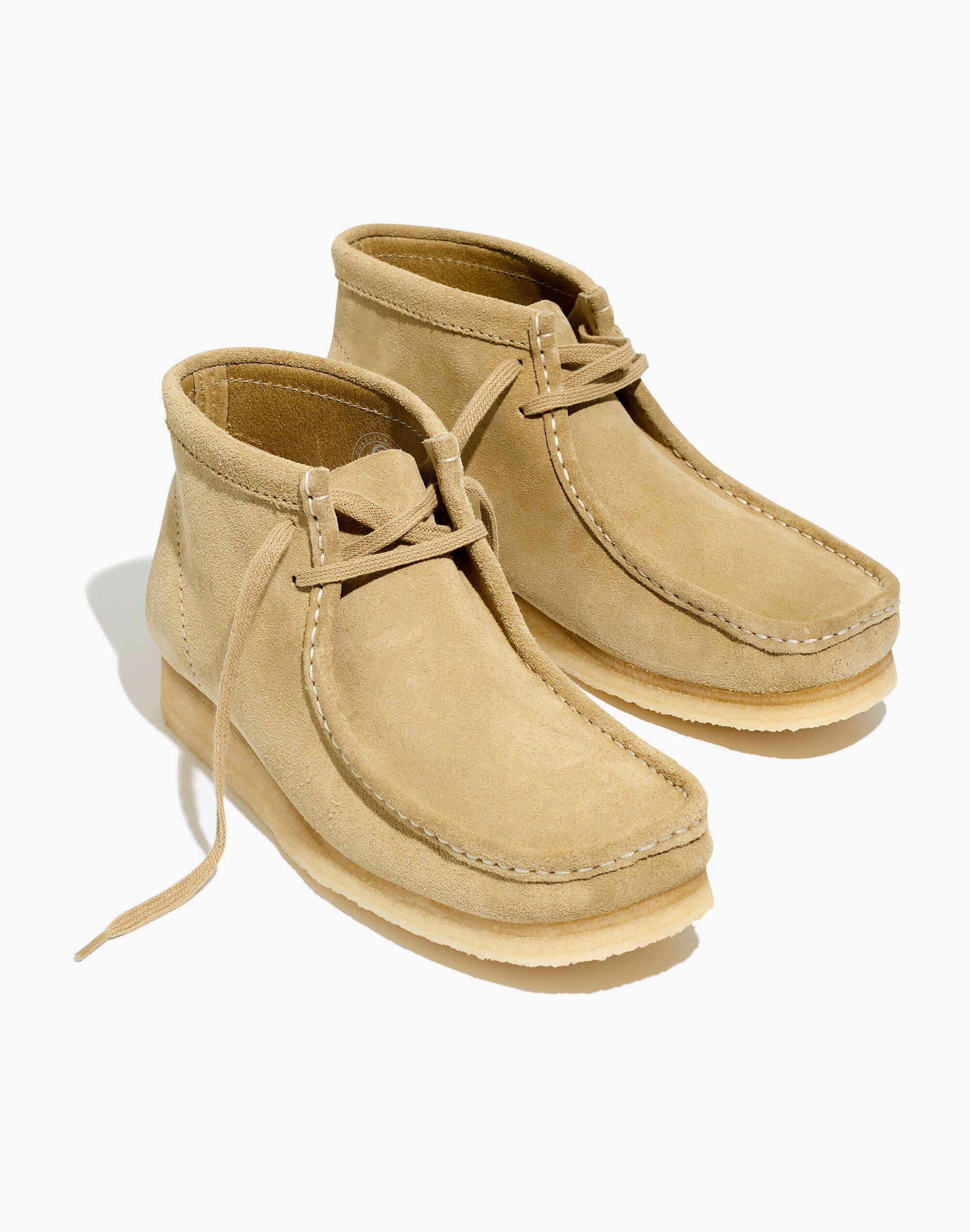 Clarks® Suede Wallabee Boots