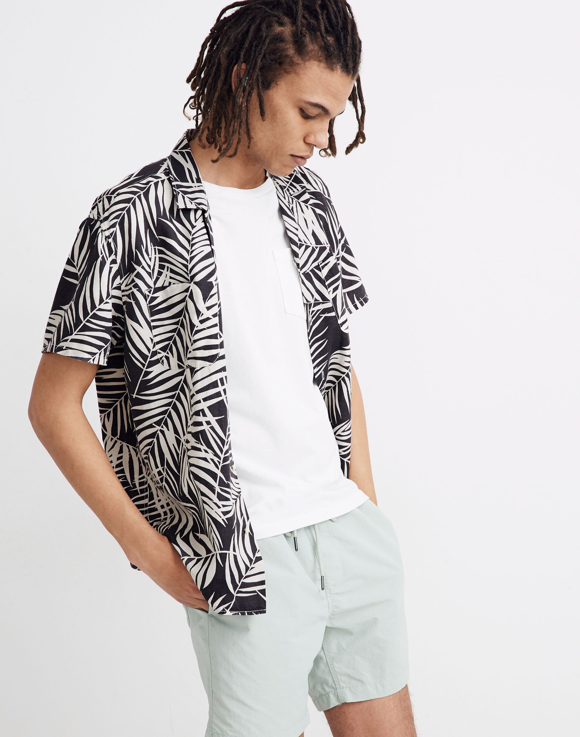 Easy Camp Shirt in Fern Fronds