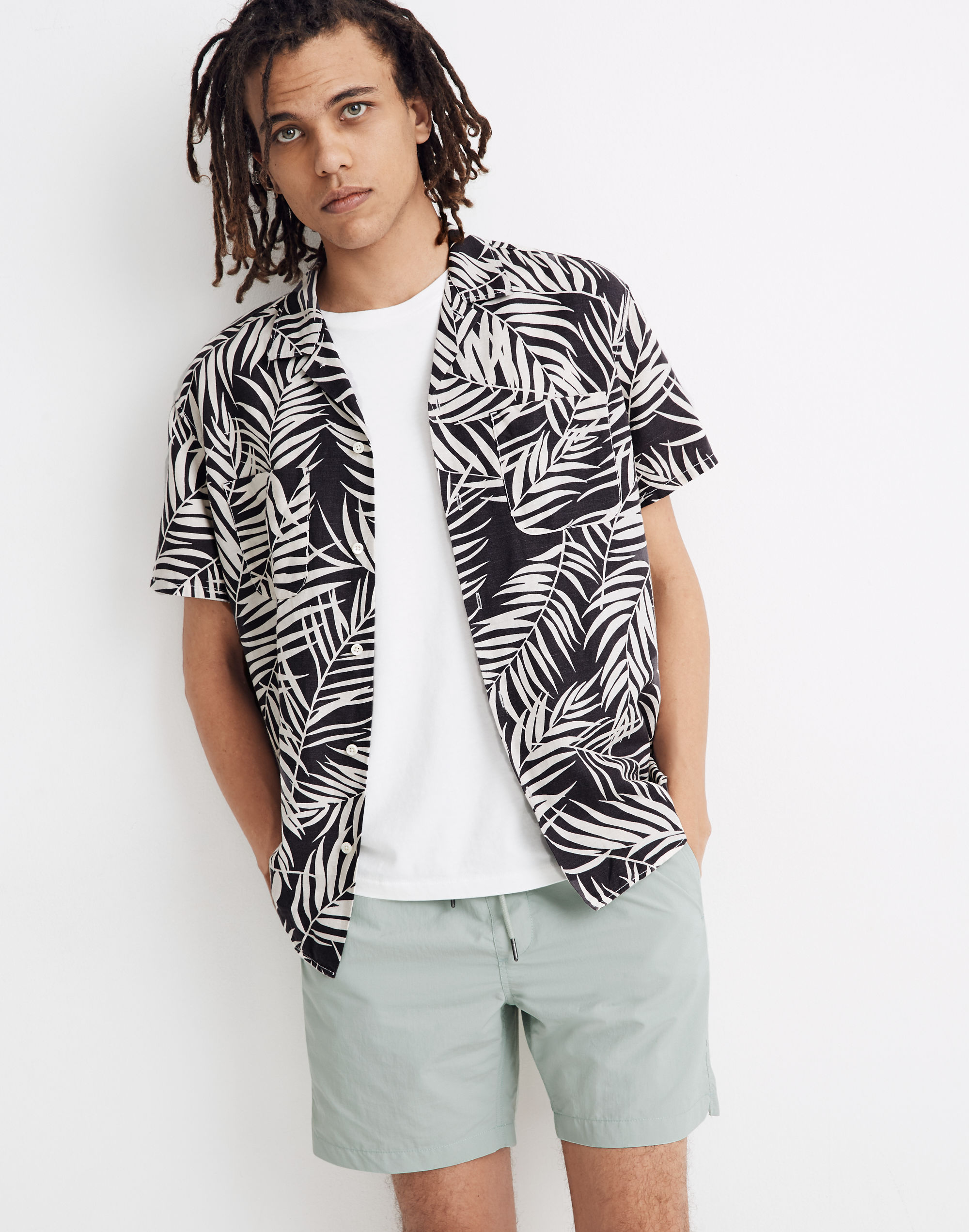 Easy Camp Shirt in Fern Fronds