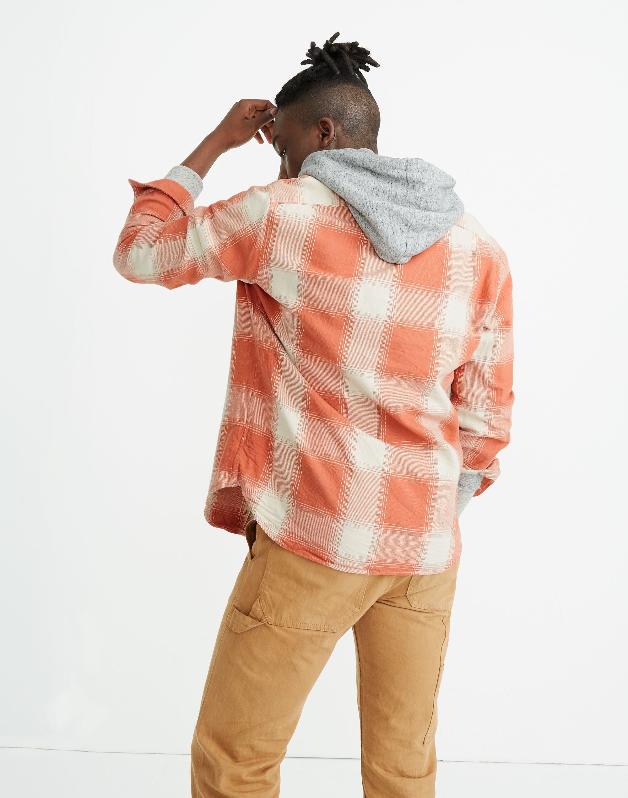 Brushed Cotton Perfect Shirt in Kilmer Plaid