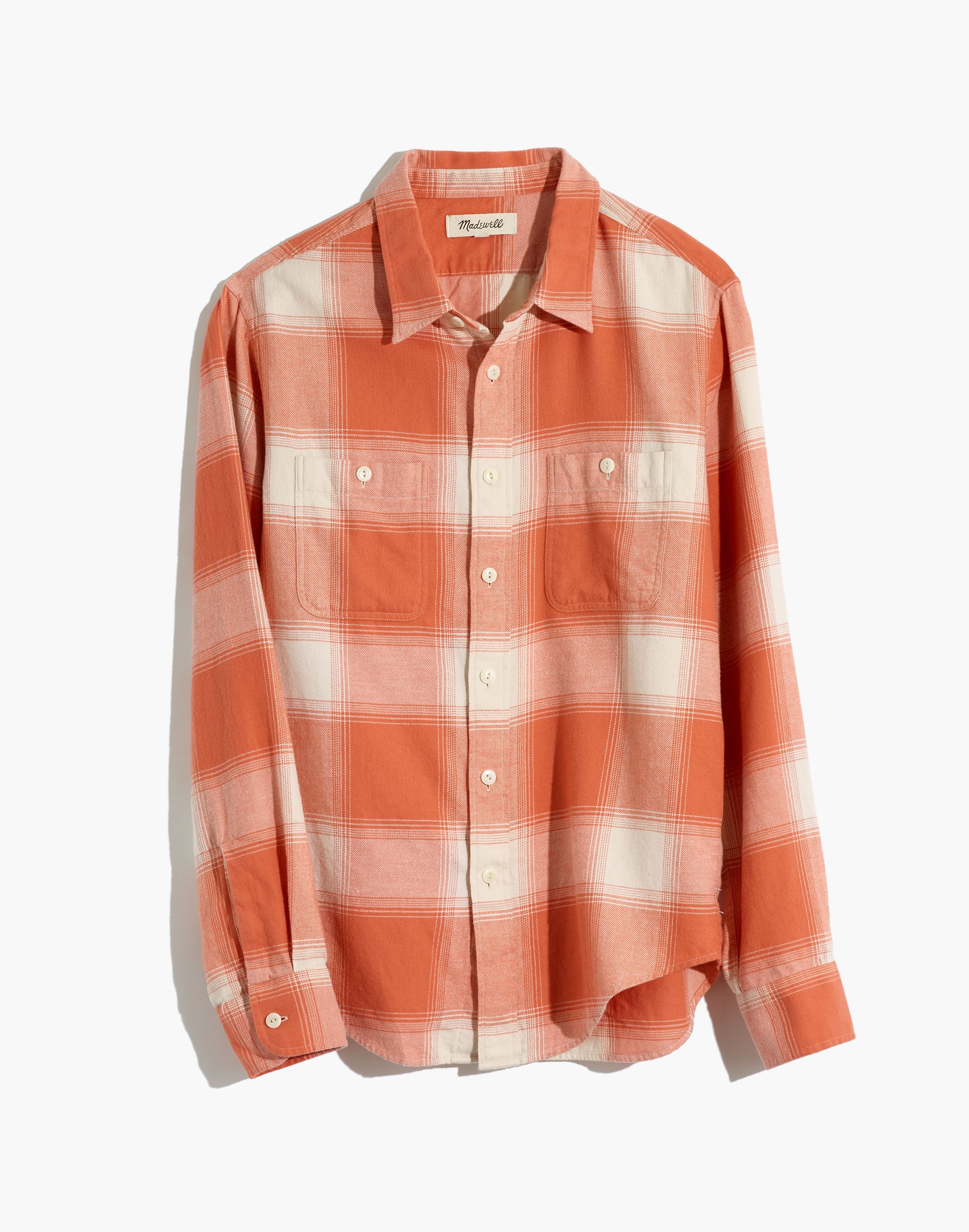 Brushed Cotton Perfect Shirt in Kilmer Plaid