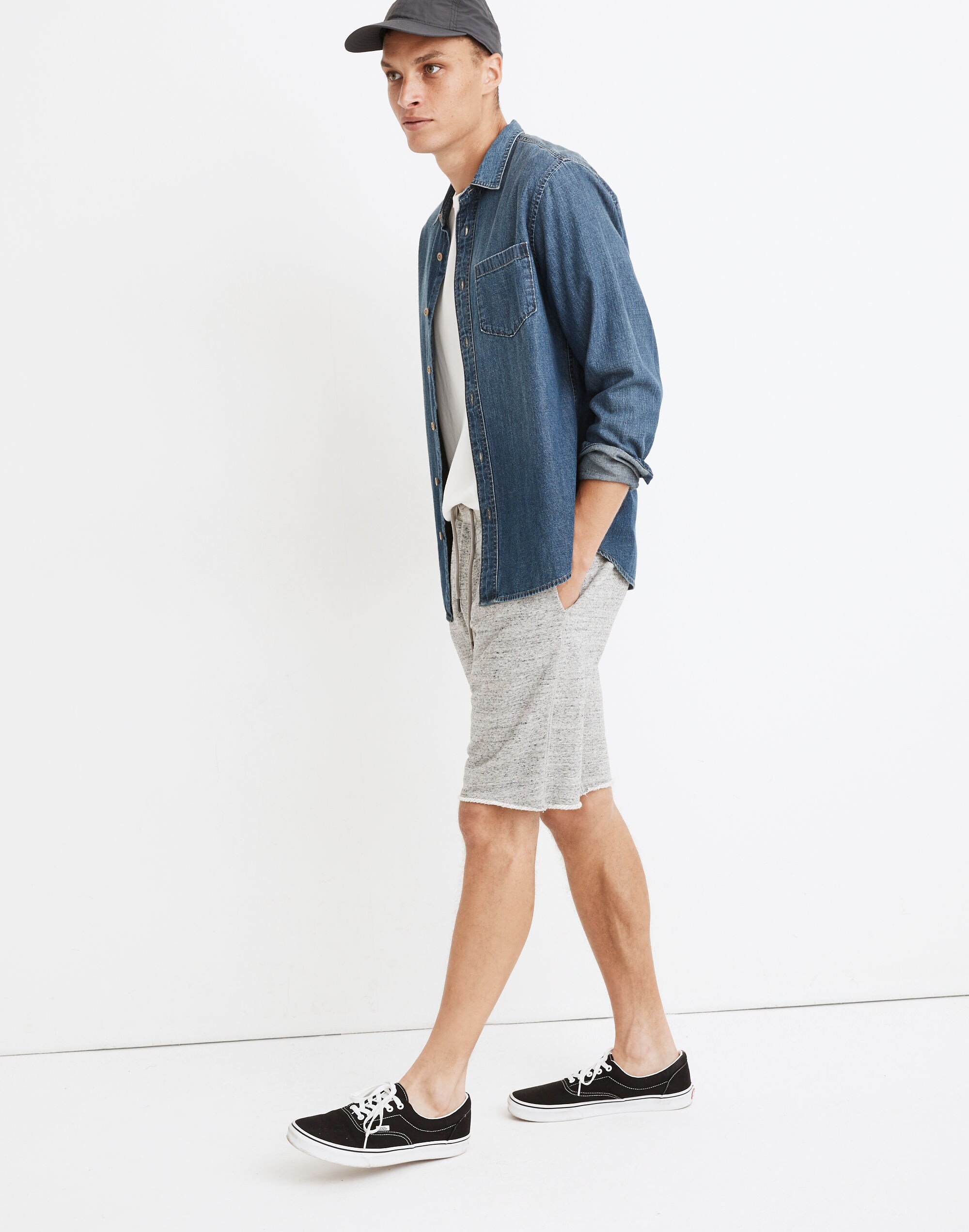 Heathered Sweatshorts