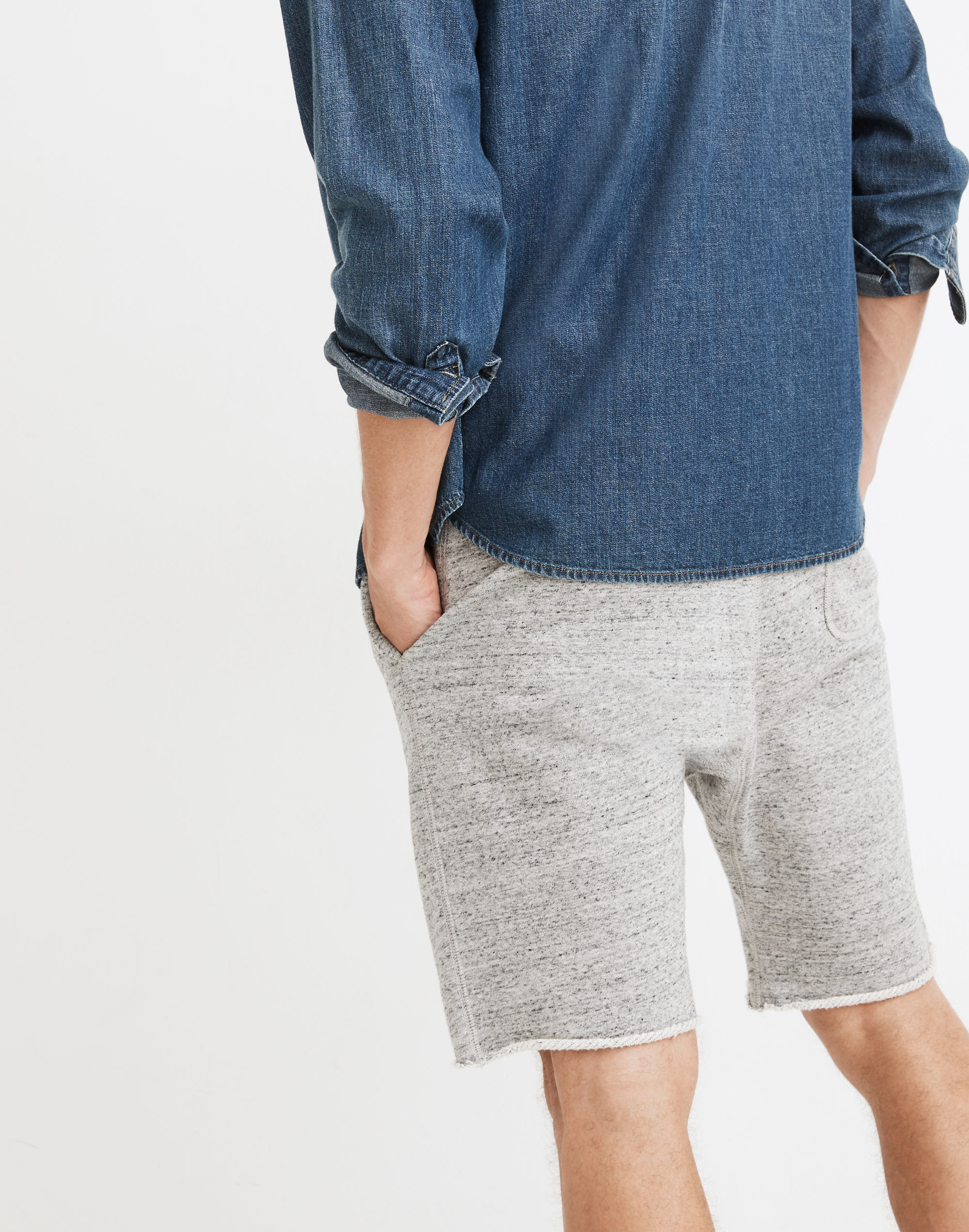 Heathered Sweatshorts