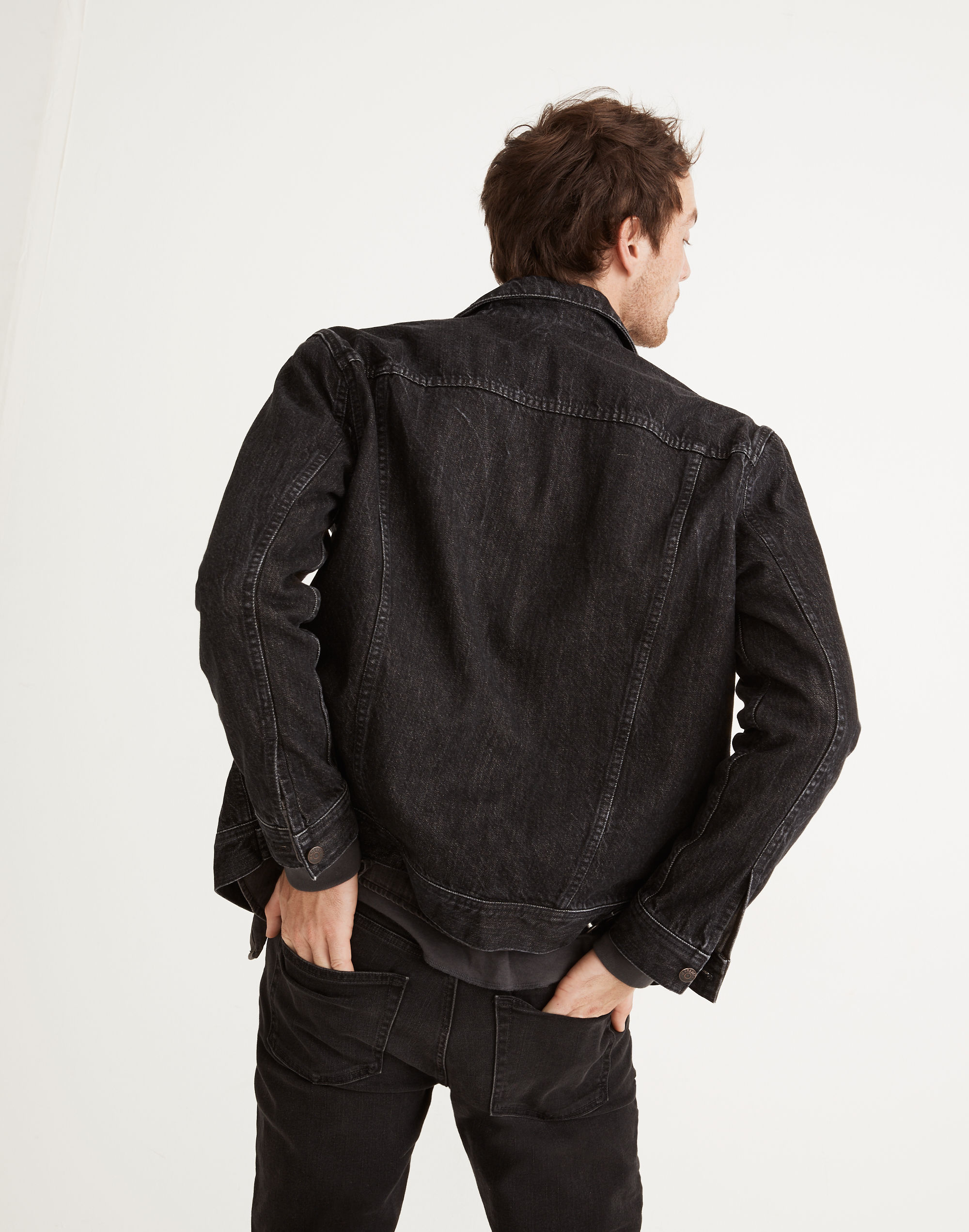 Oversized Jean Jacket in Dunlap Wash