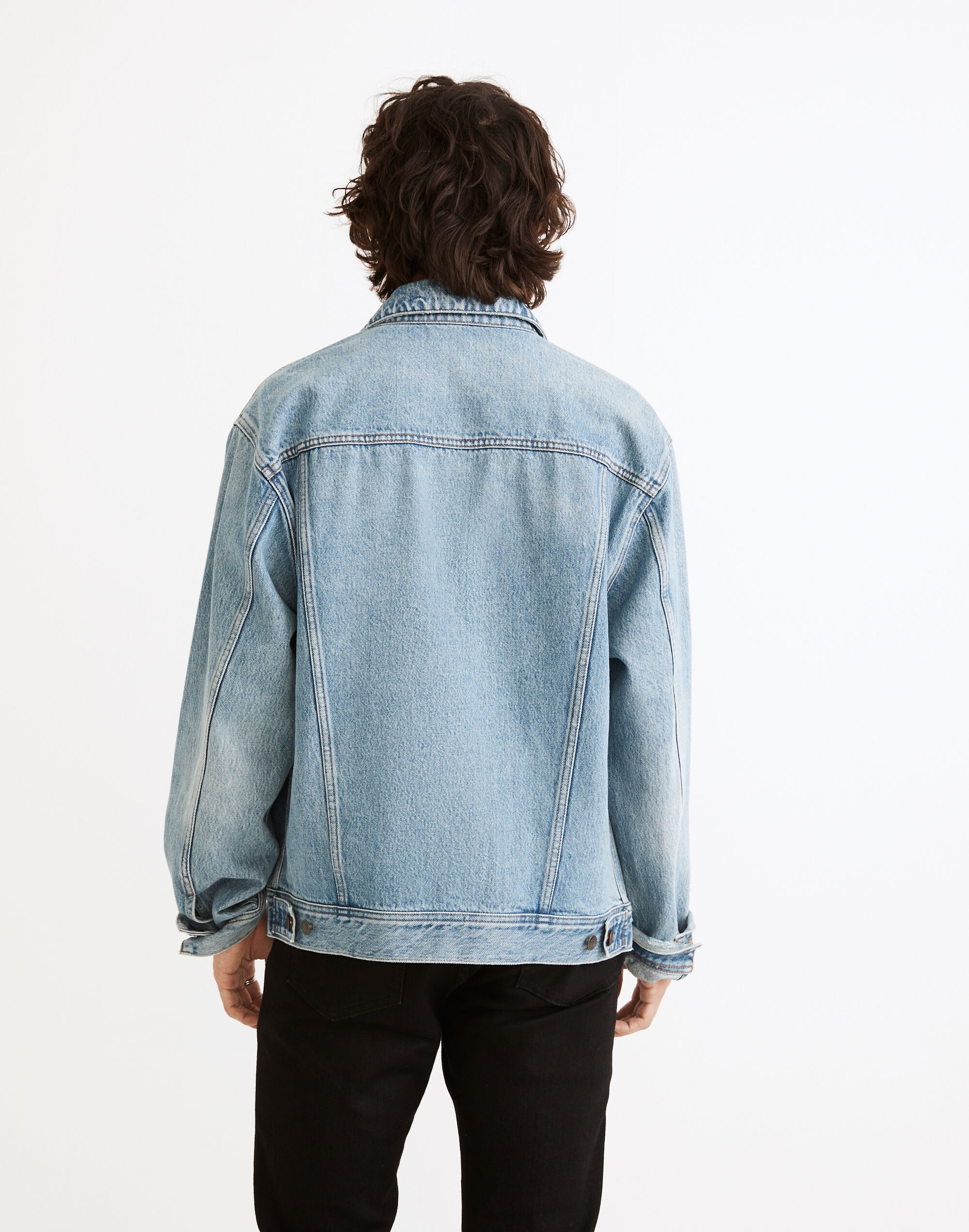 Oversized Jean Jacket in Manitoba Wash