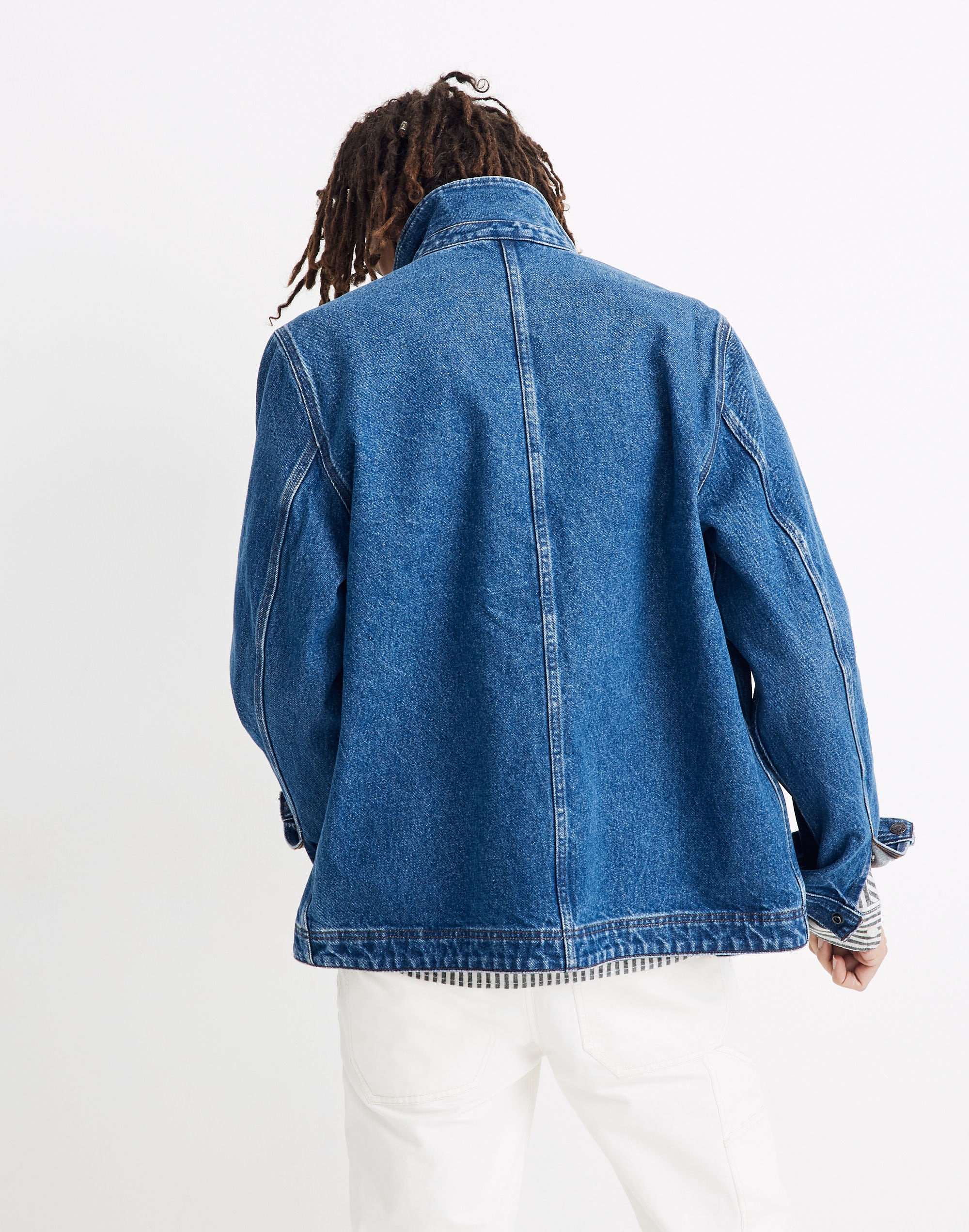 Denim Chore Jacket in Vancleese Wash
