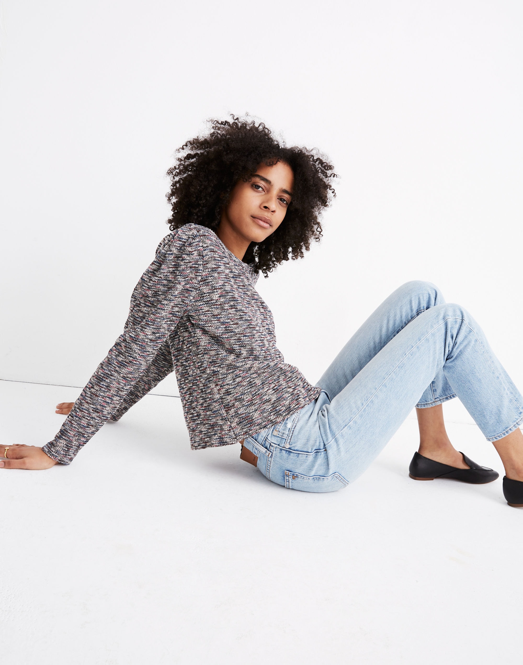 Multicolored Knit Top