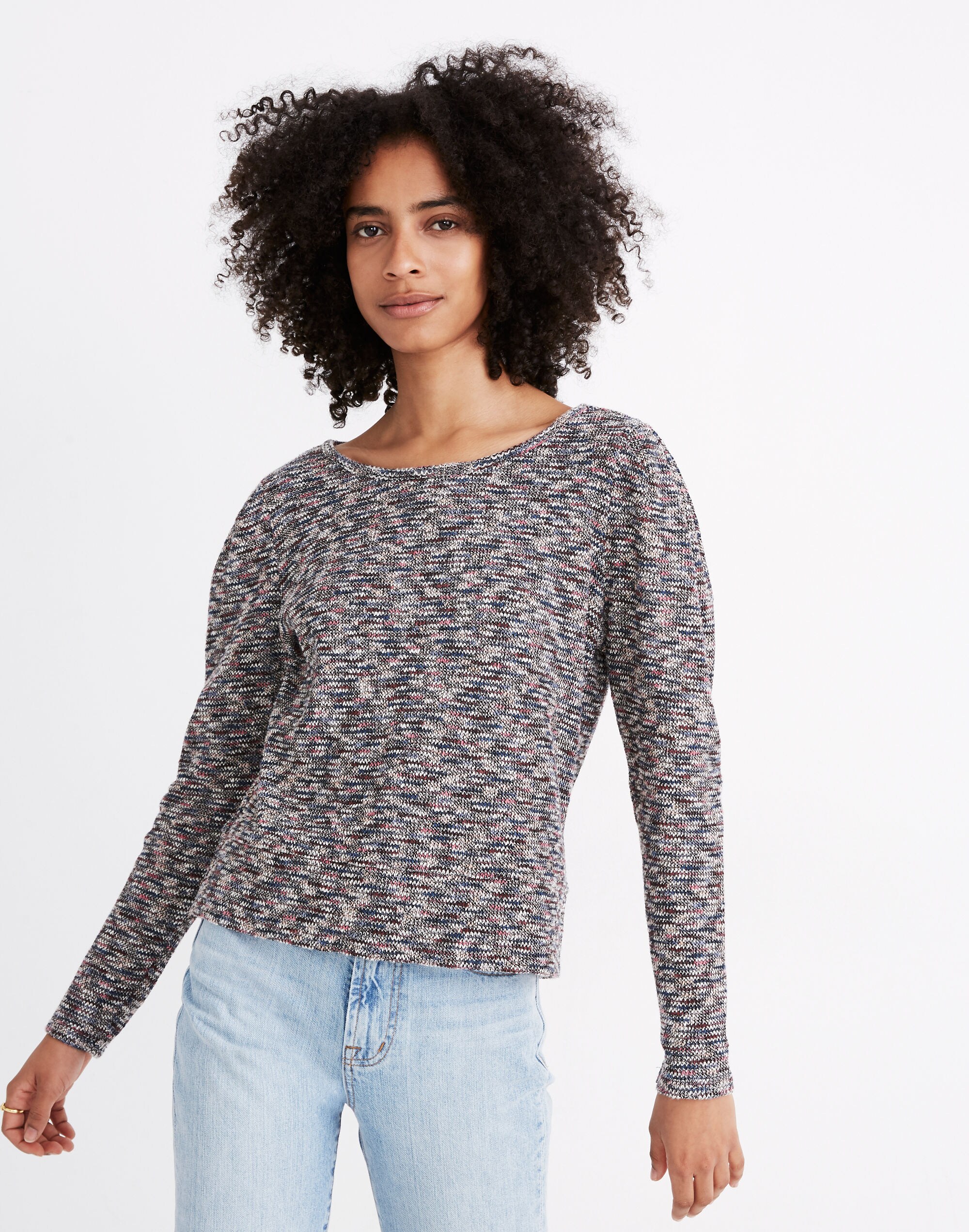 Multicolored Knit Top