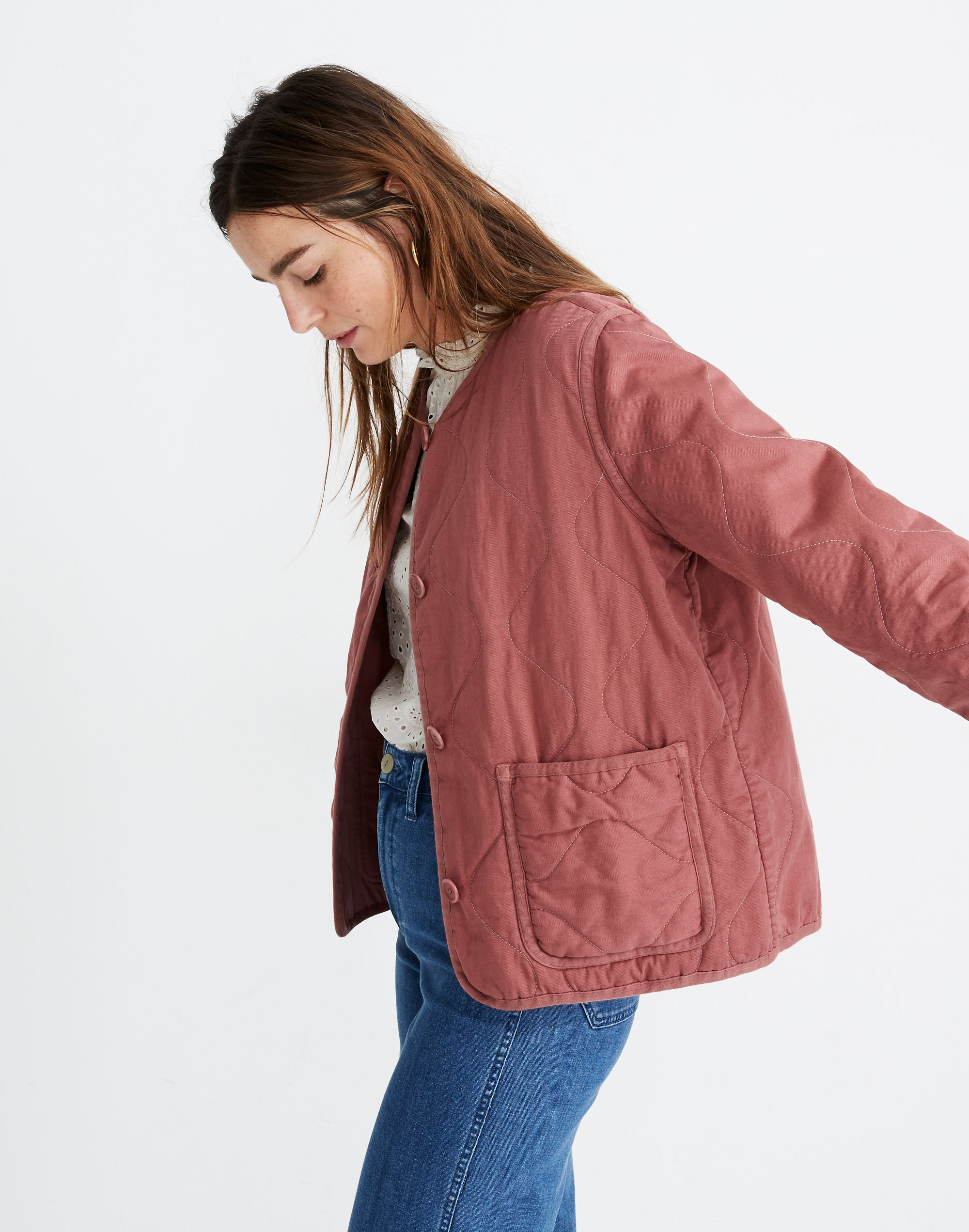 Cotton Quilted Liner Jacket
