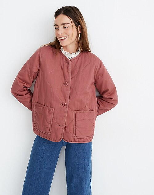 Cotton Quilted Liner Jacket