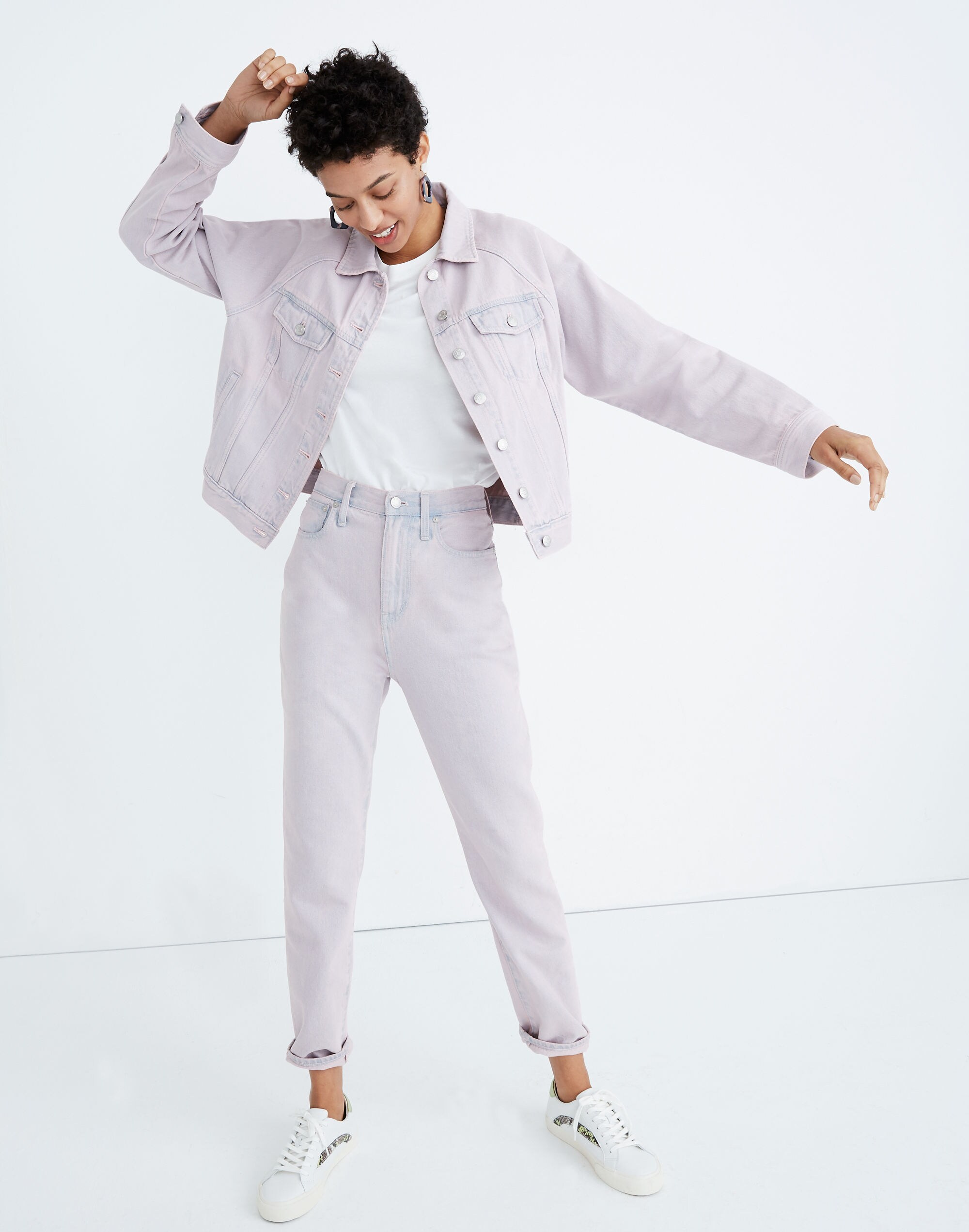 The Raglan Oversized Jean Jacket: Overdyed Edition