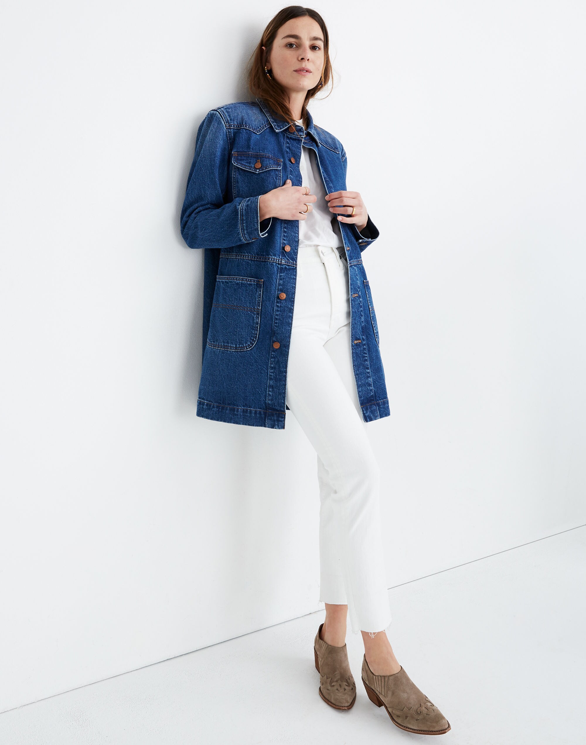 oversized western chore coat