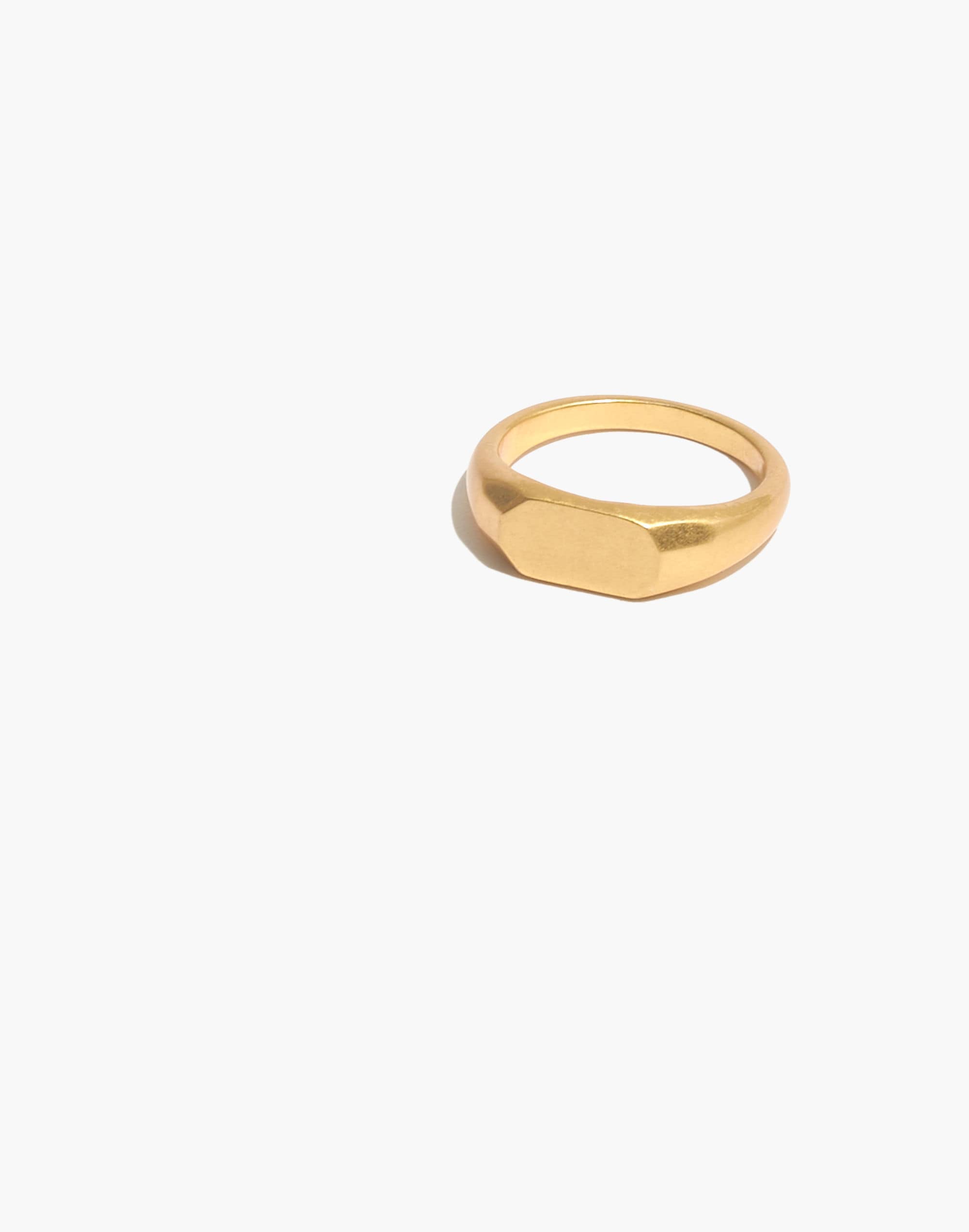 Slim Signet Ring