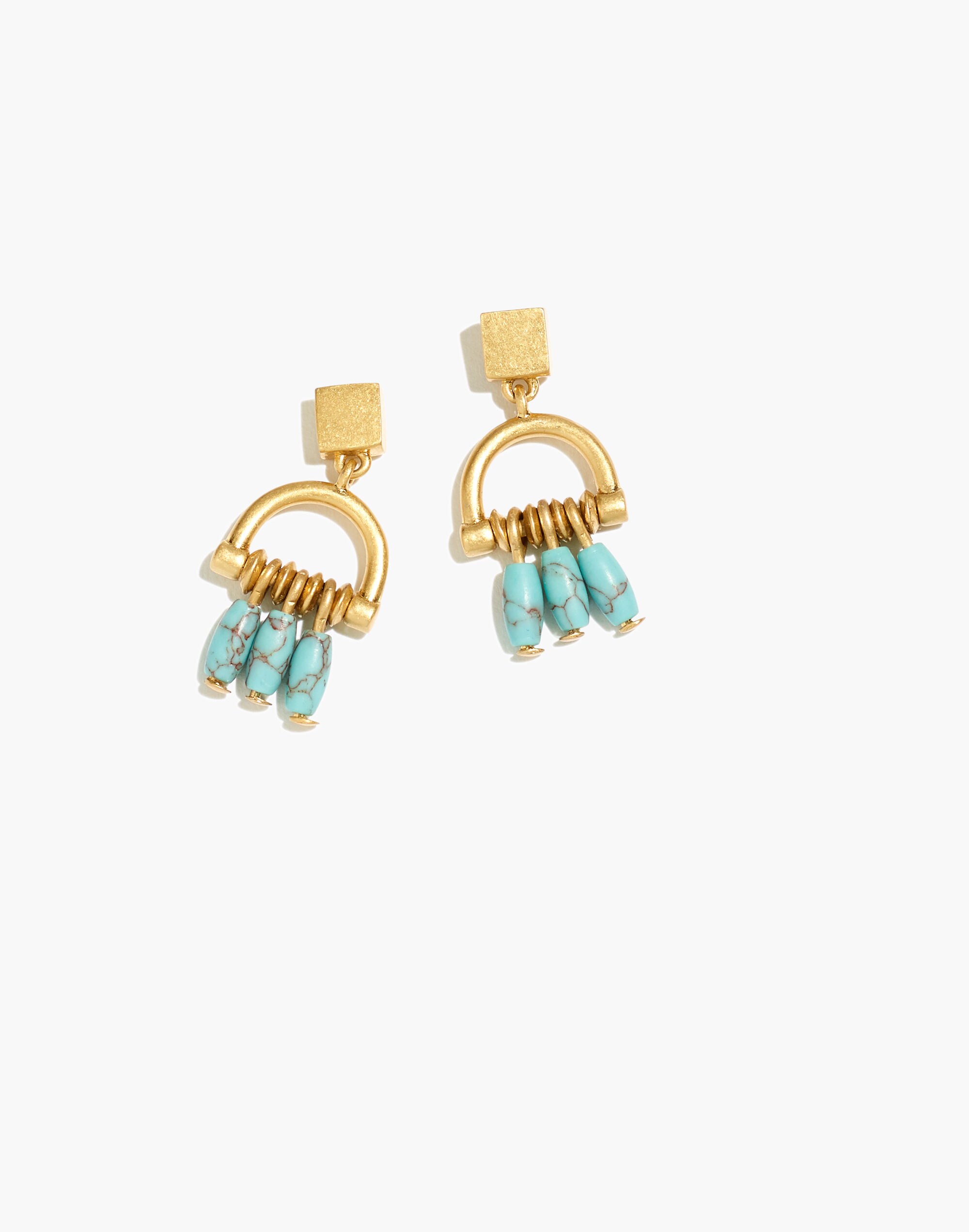 Westward Drop Stud Earrings